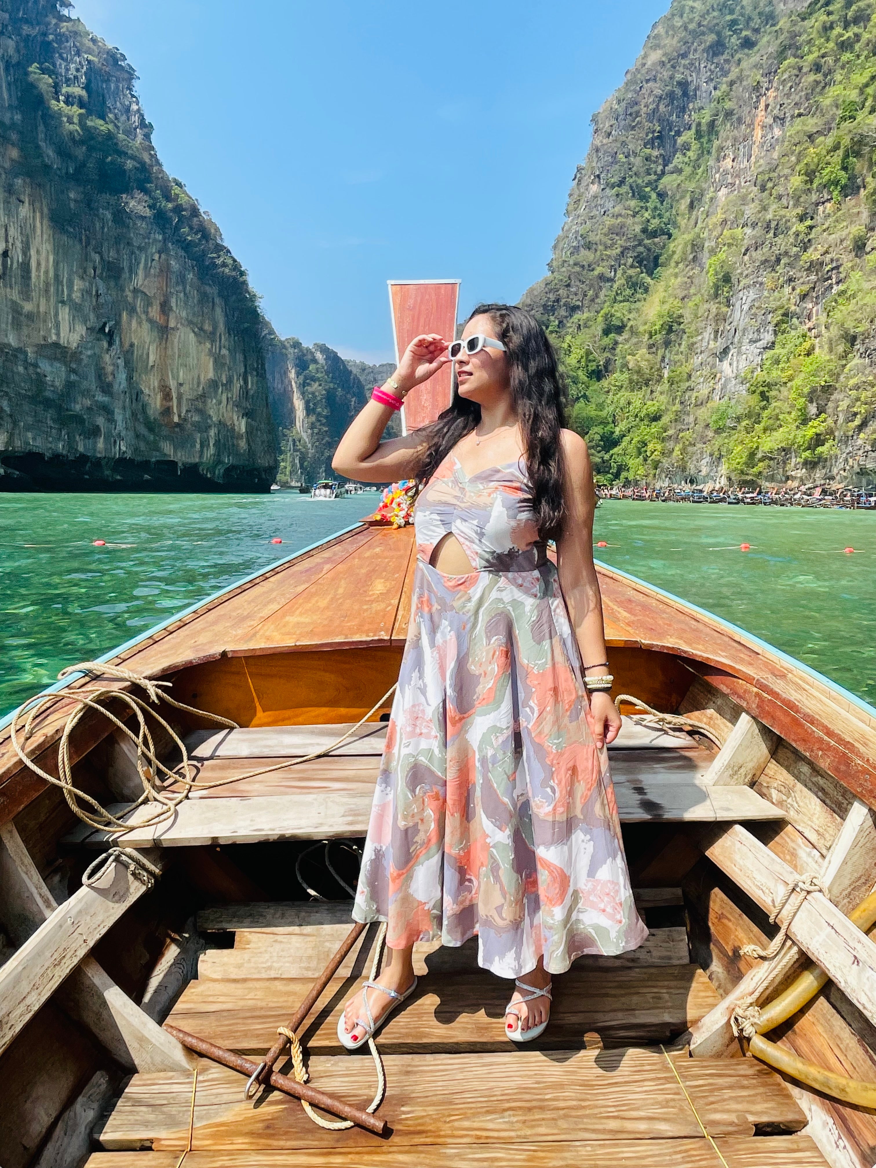 Space Vacation Midi Dress