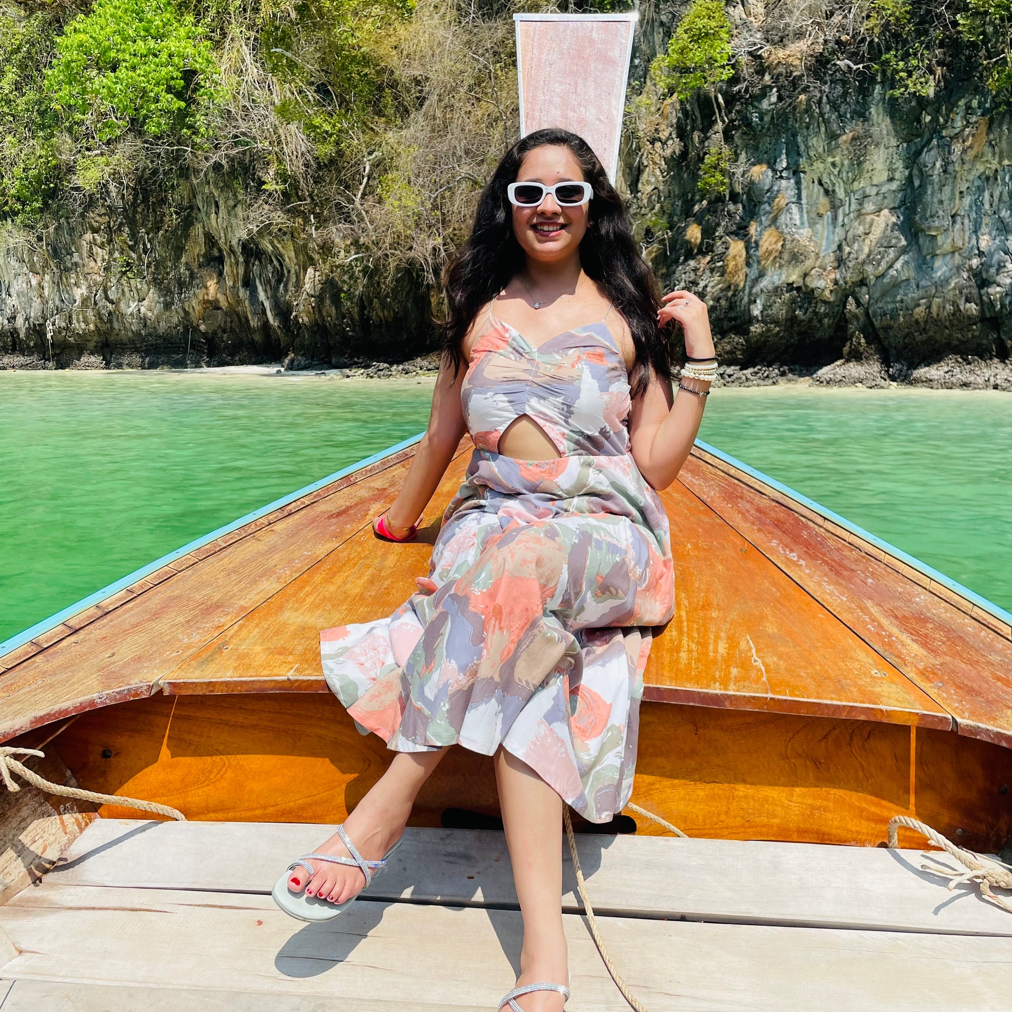 Space Vacation Midi Dress