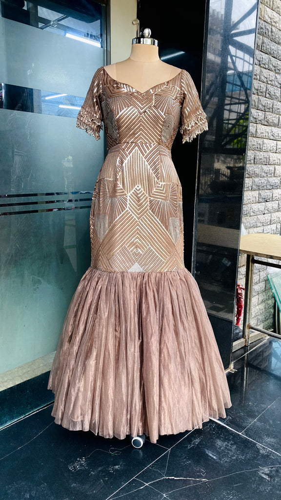 Stunning Copper Gown