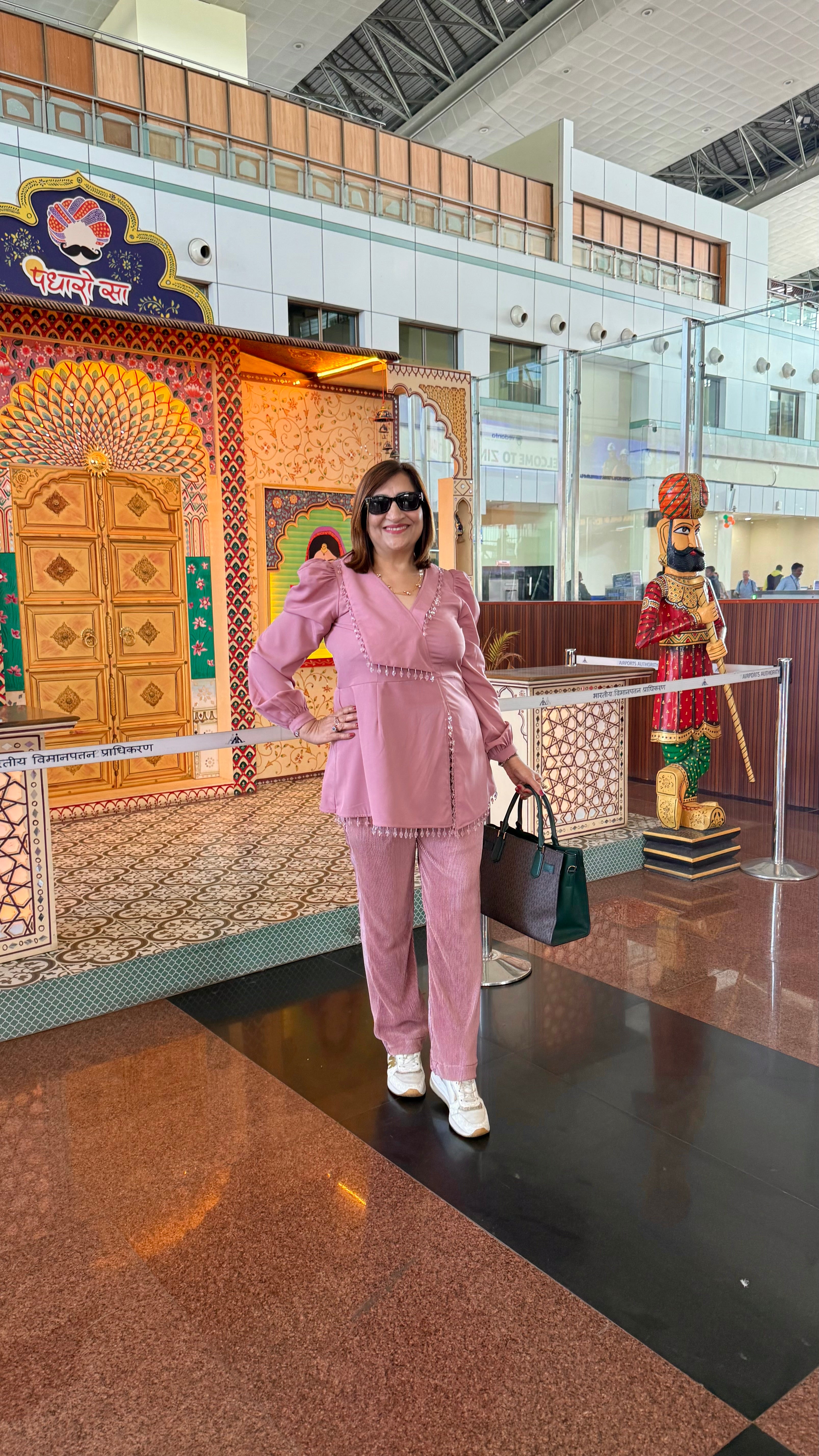 Blush Wrinkle Co-Ord