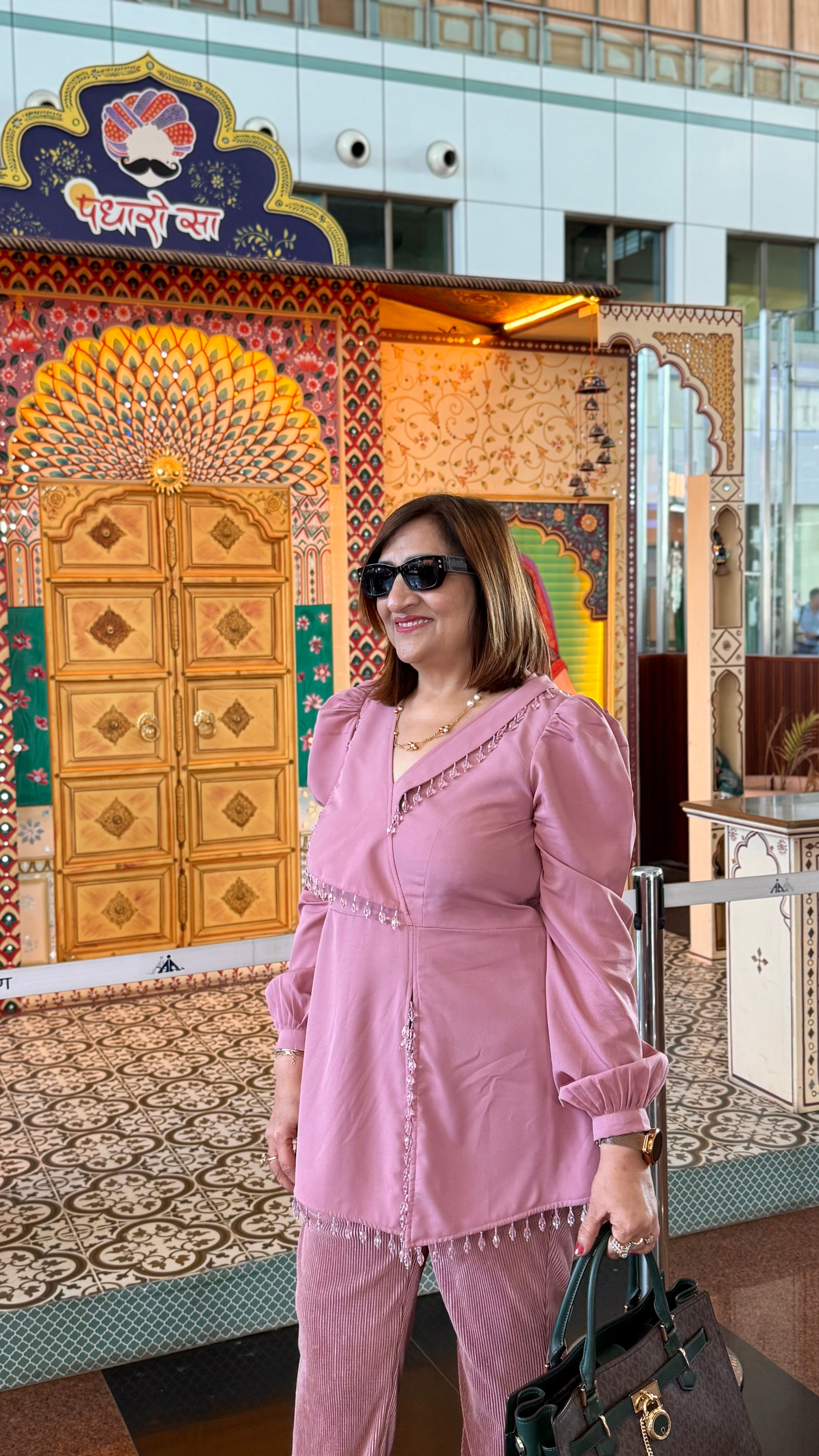 Blush Wrinkle Co-Ord