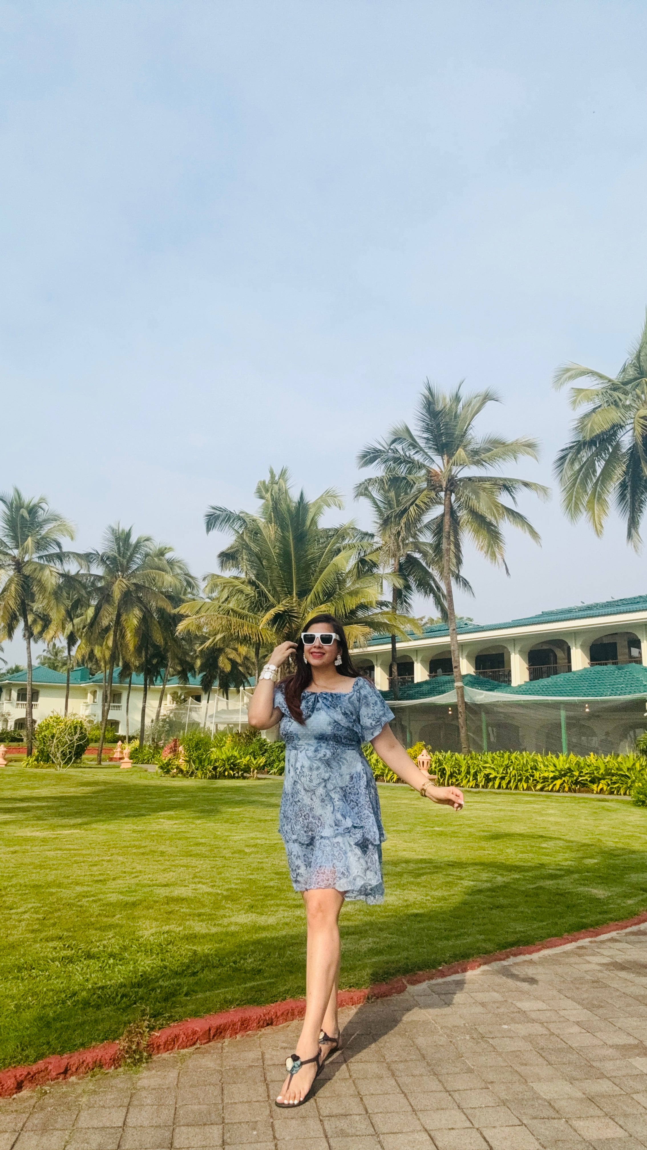 Sky Trance Beach Dress