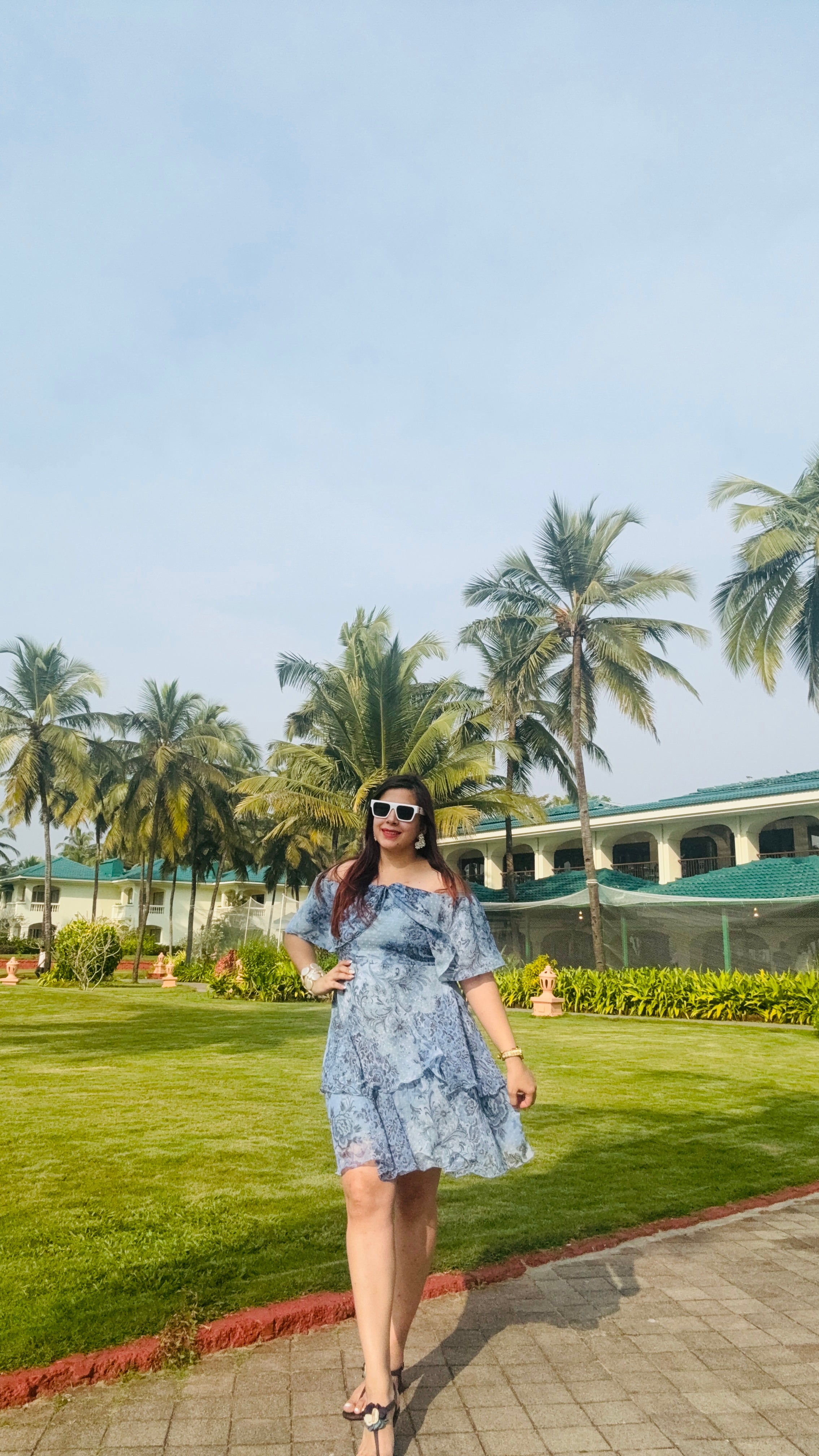 Sky Trance Beach Dress