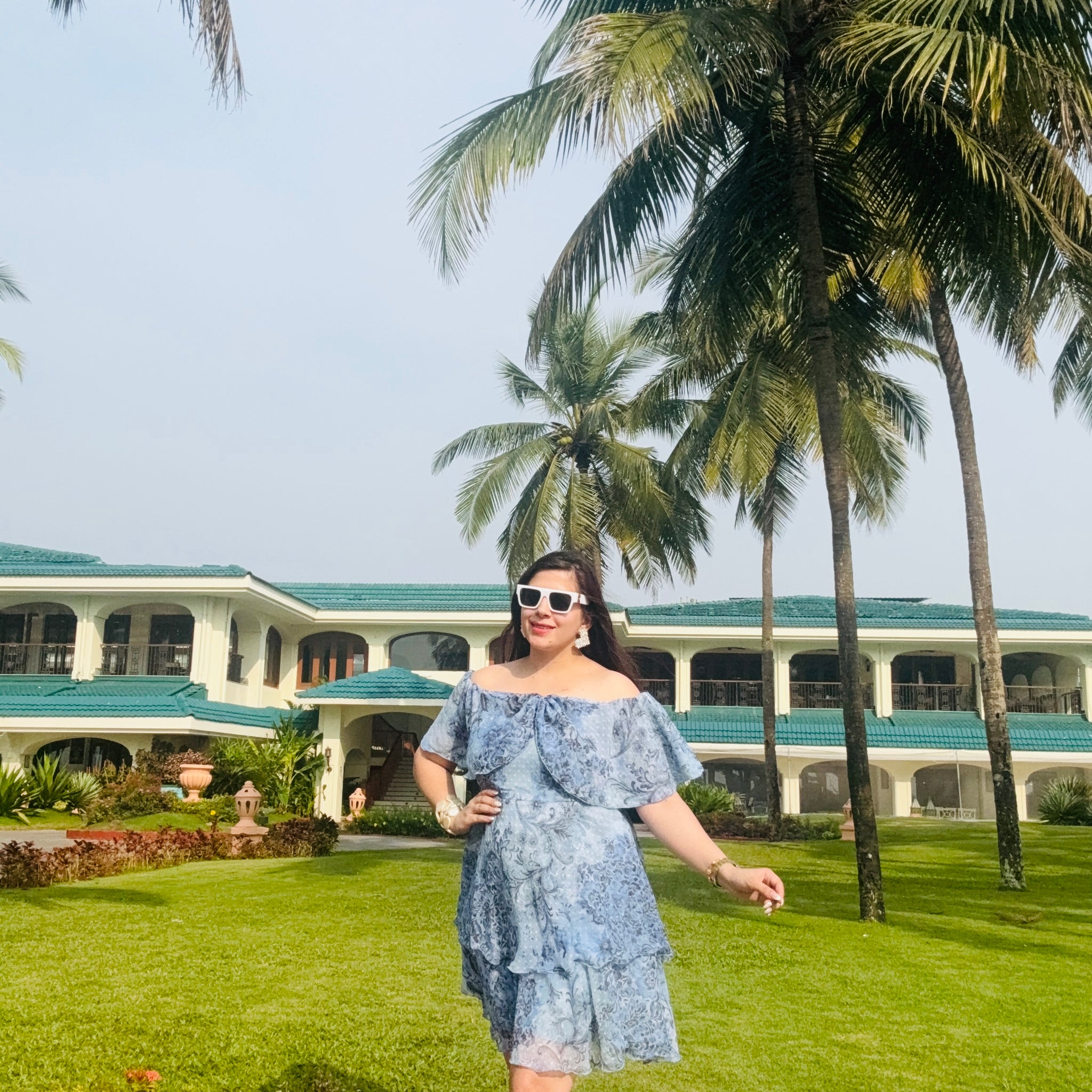 Sky Trance Beach Dress