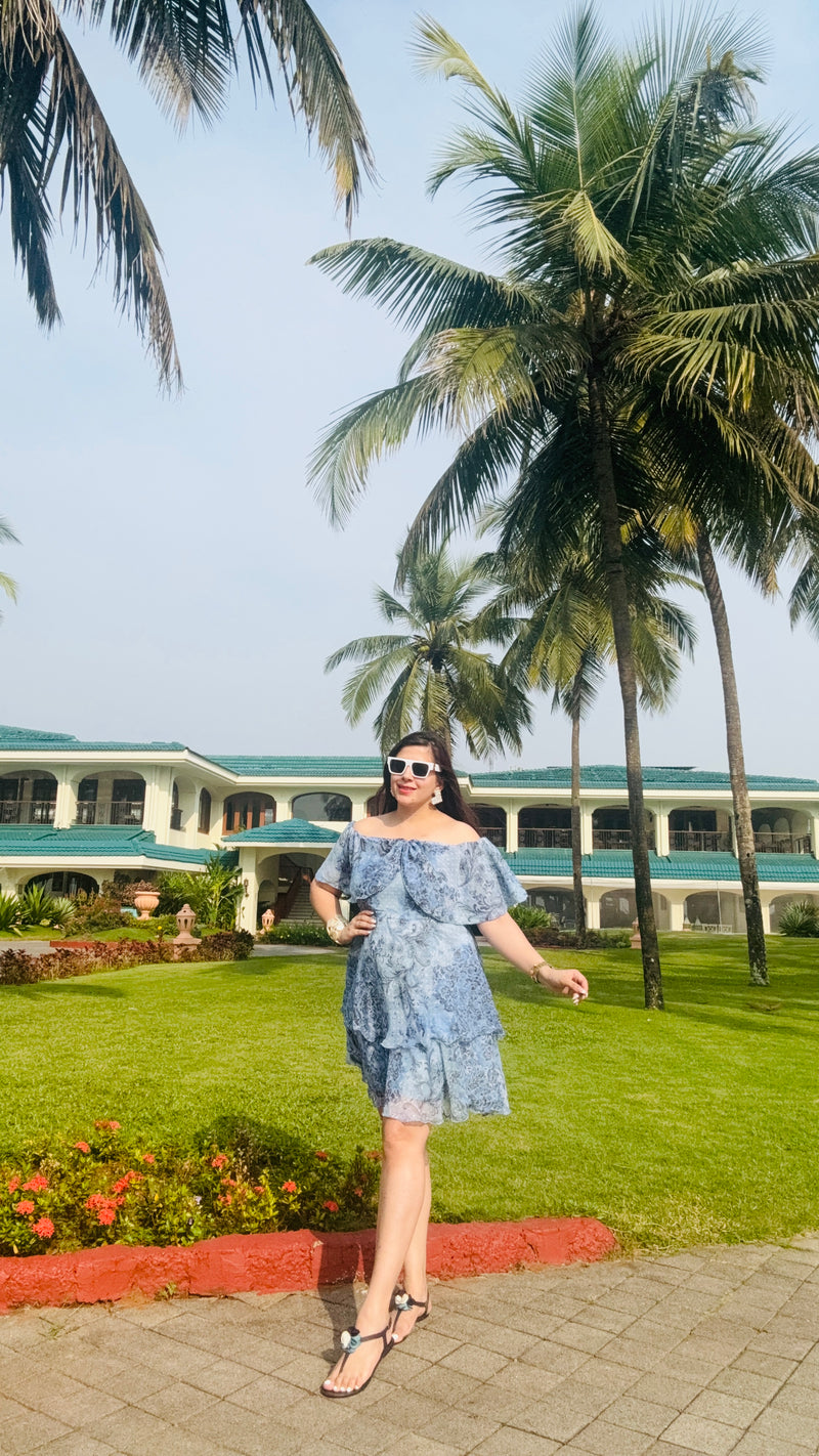 Sky Trance Beach Dress