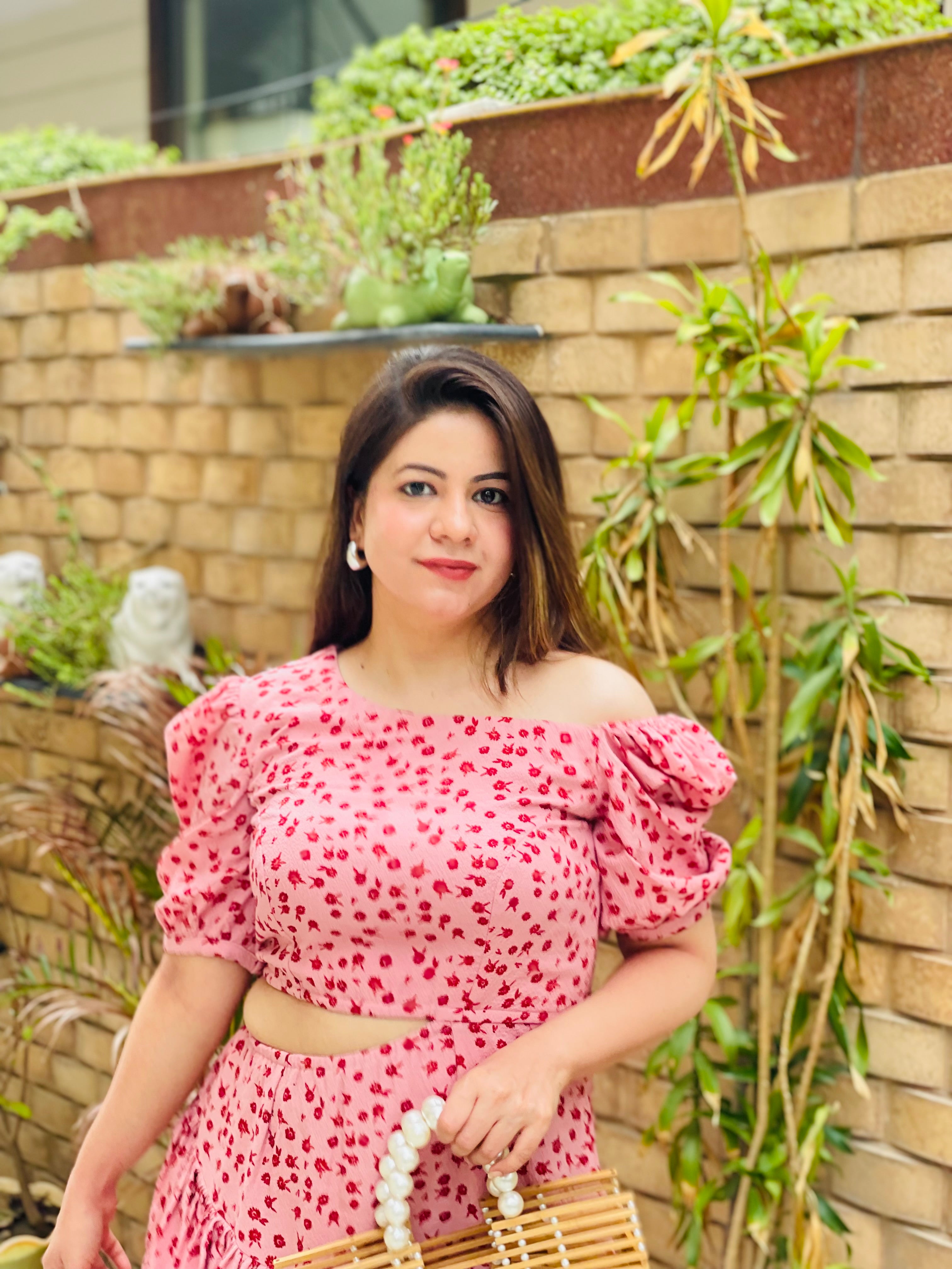 Strawberry Pink Summer Dress