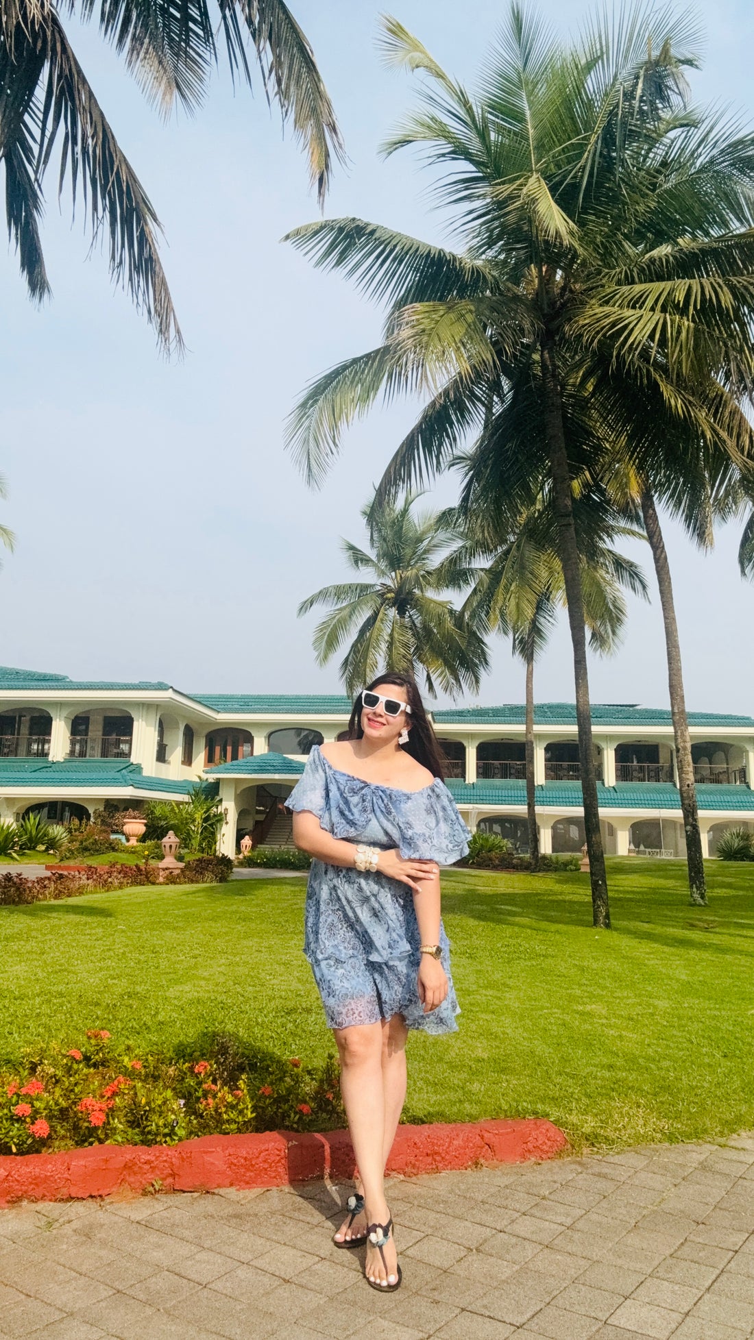 Sky Trance Beach Dress