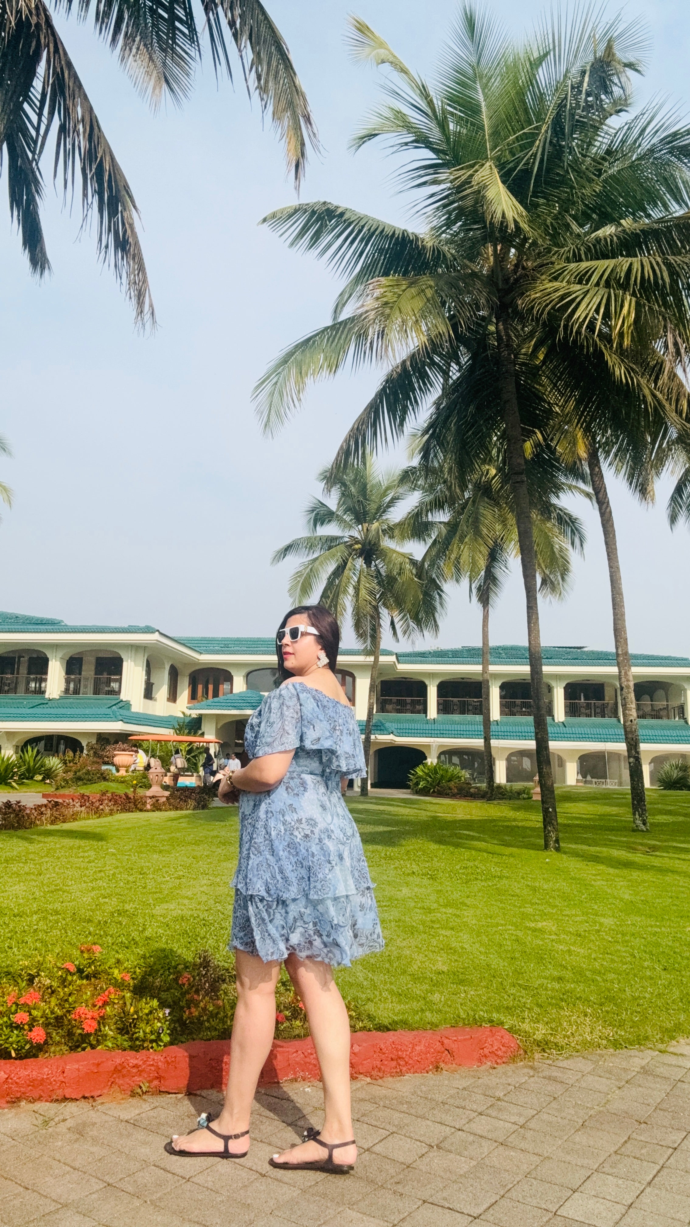 Sky Trance Beach Dress