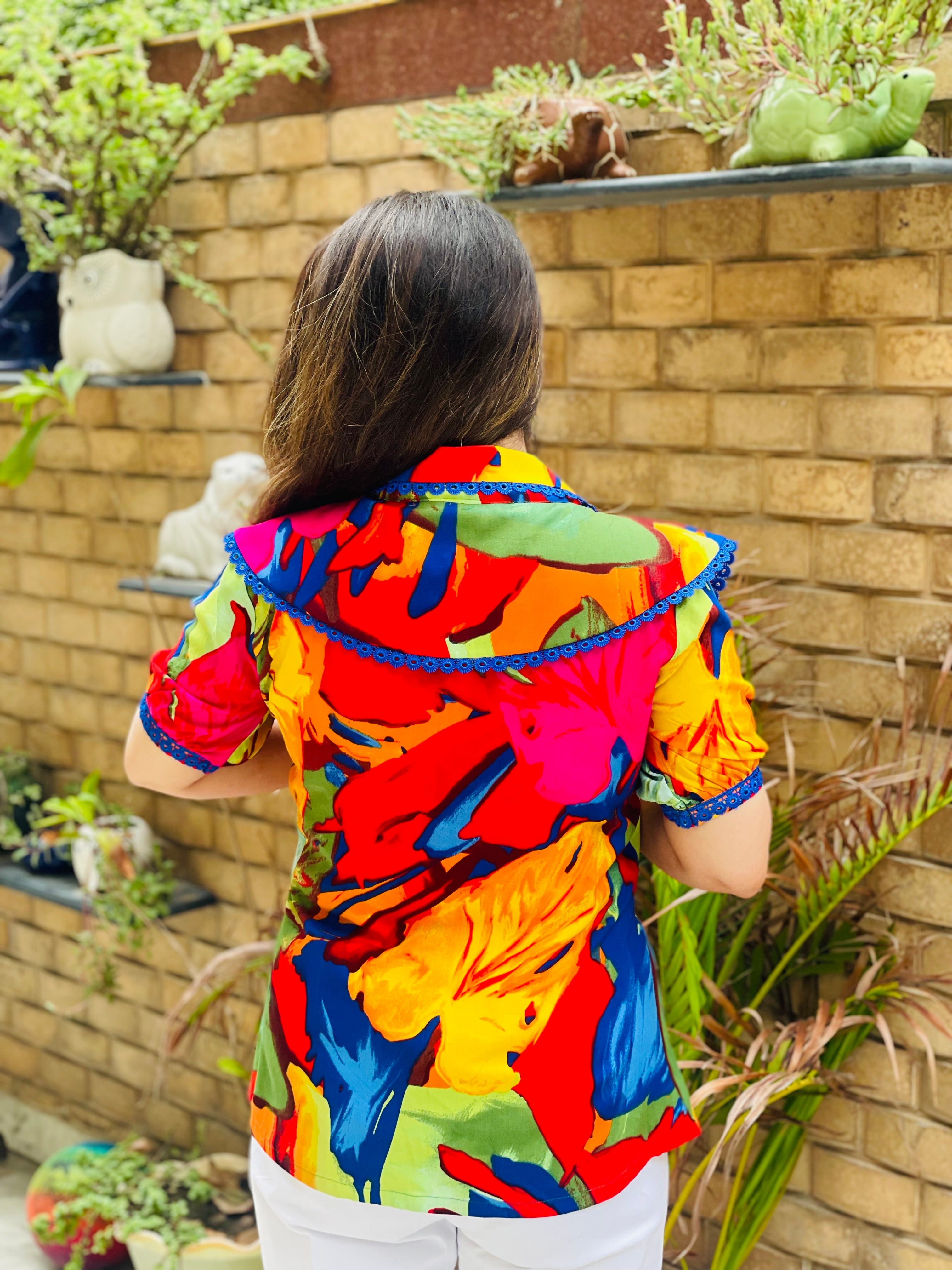 Multi-Love Cotton Top