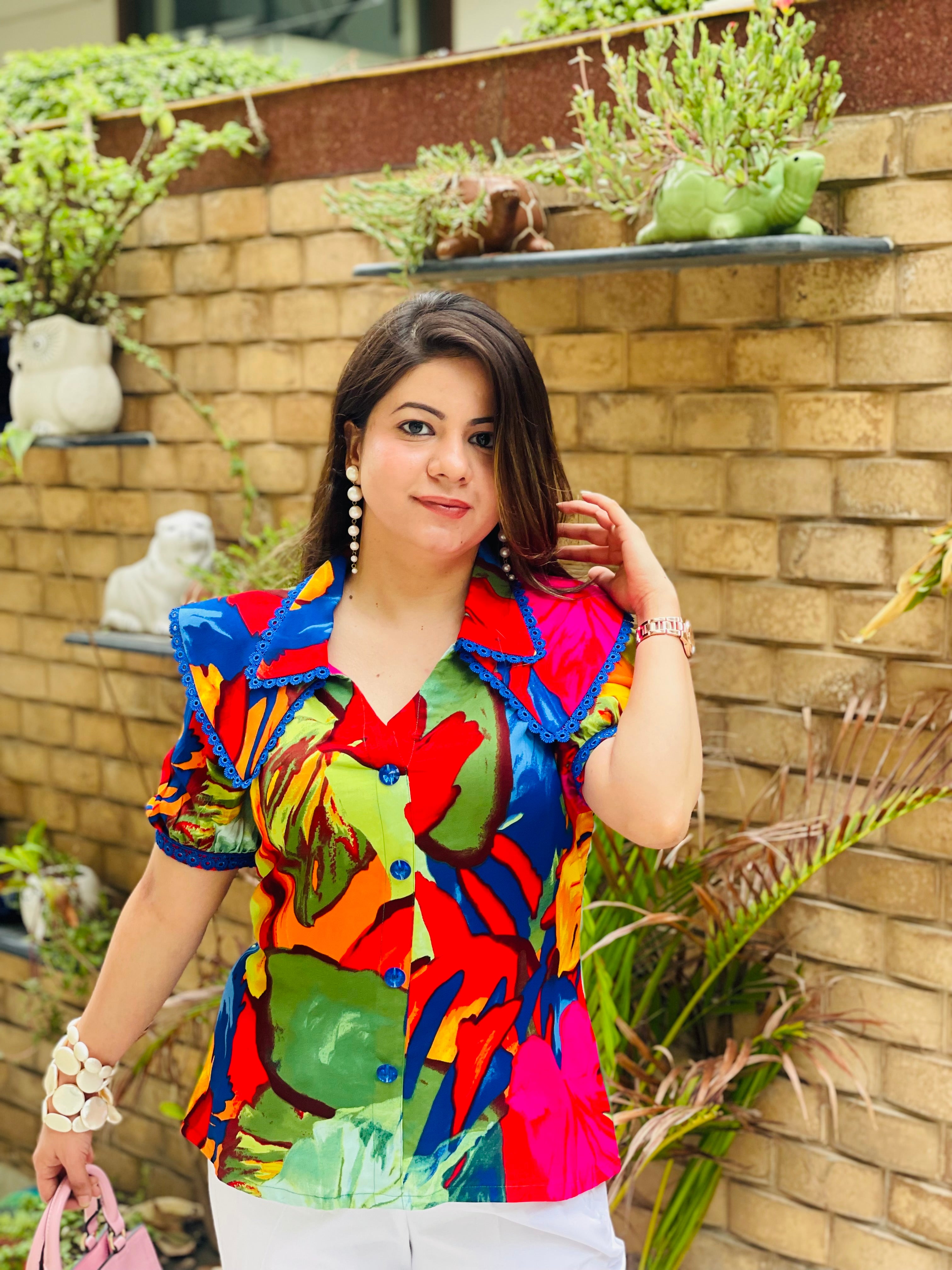 Multi-Love Cotton Top