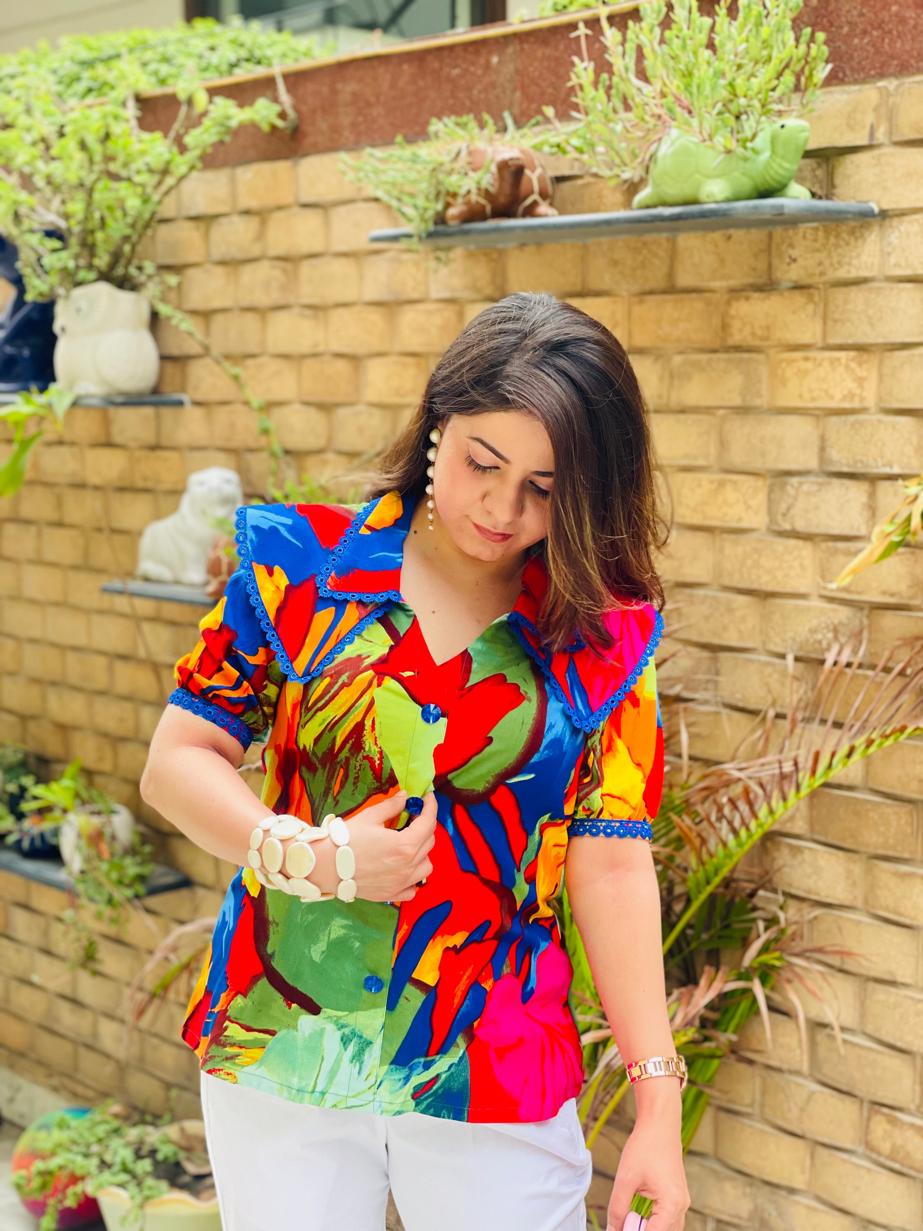 Multi-Love Cotton Top