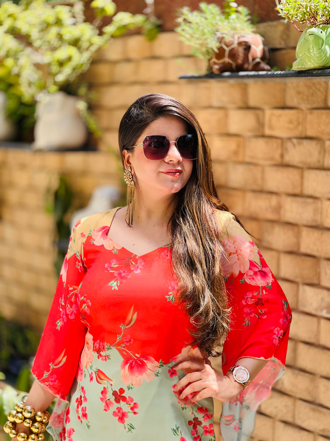 Ombre Flower Power Dress