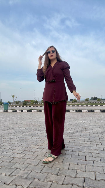 Marsala Maroon Co-Ord