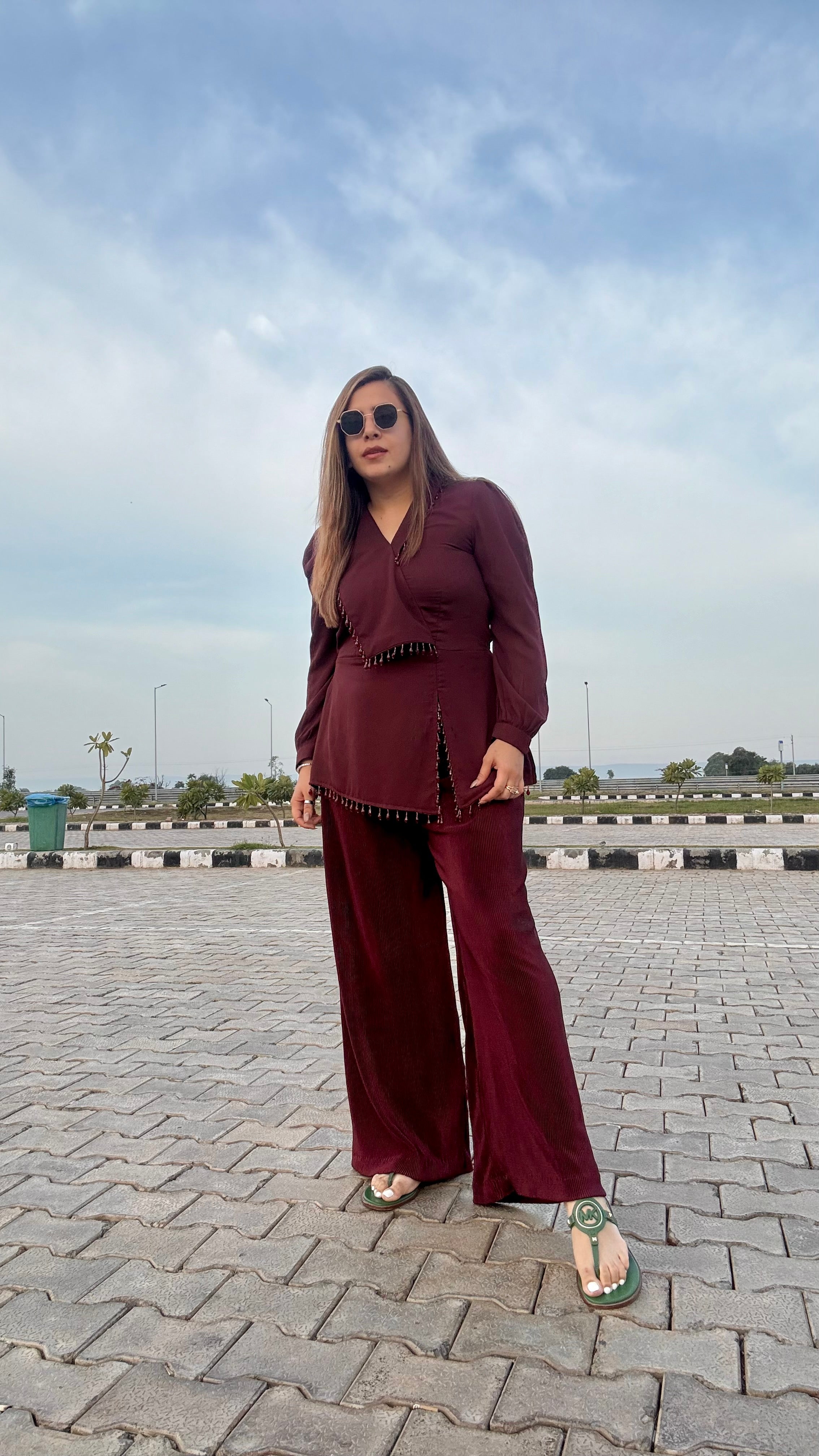 Marsala Maroon Co-Ord