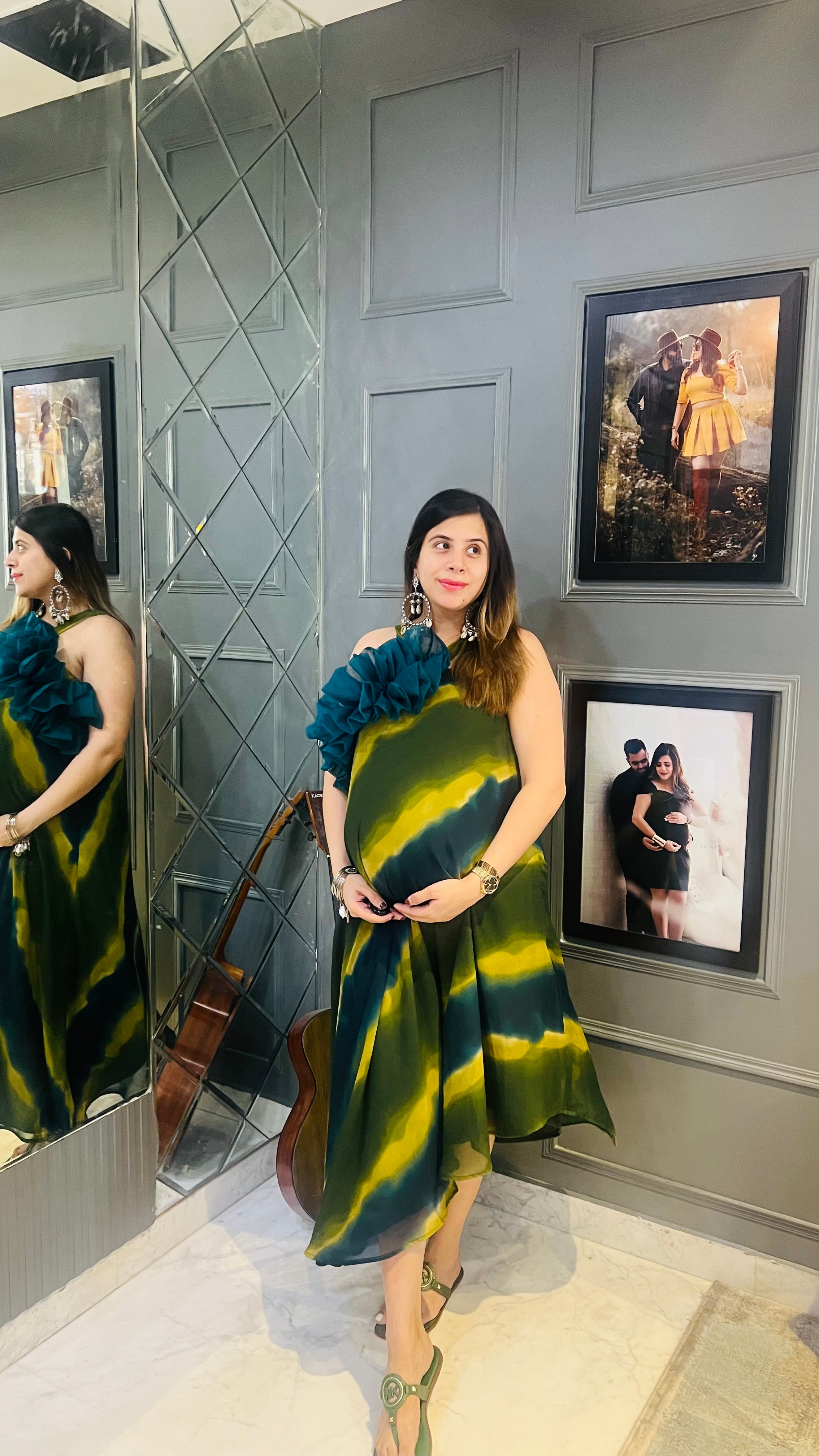 Vaishvi’s Home Coming Outfit