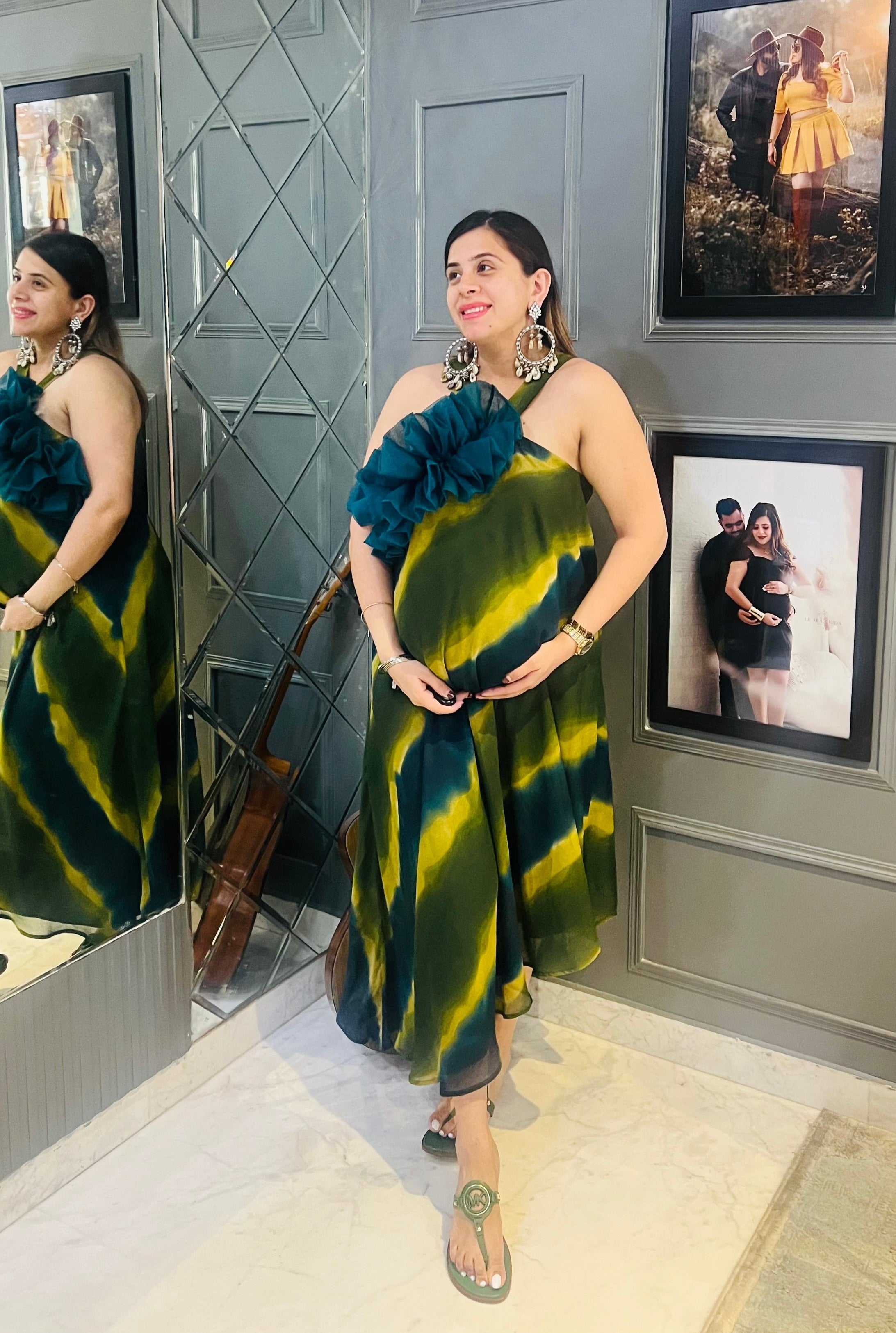 Vaishvi’s Home Coming Outfit