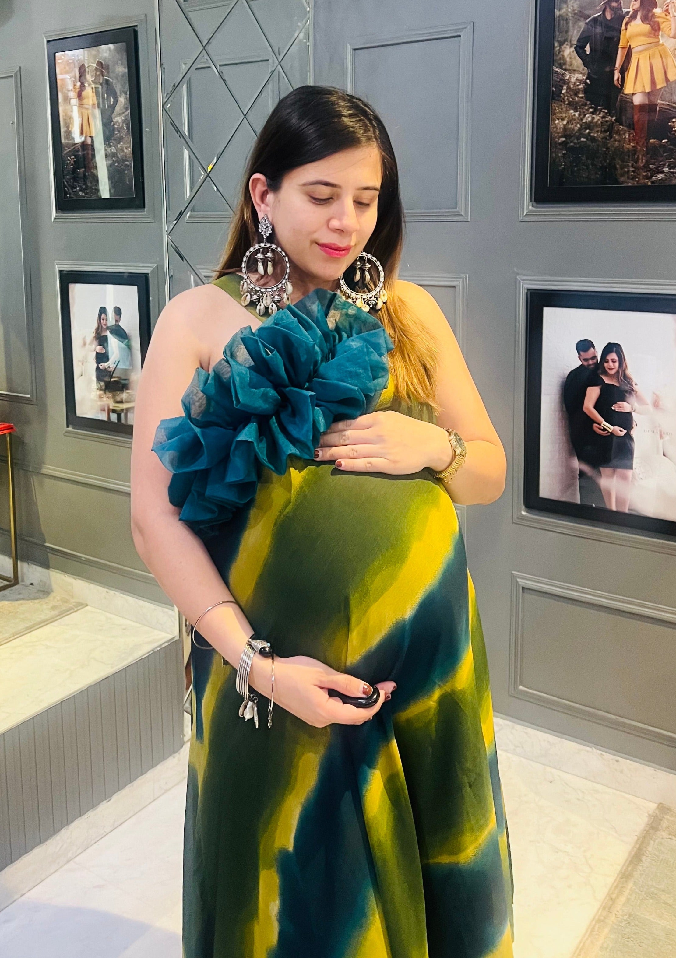 Vaishvi’s Home Coming Outfit