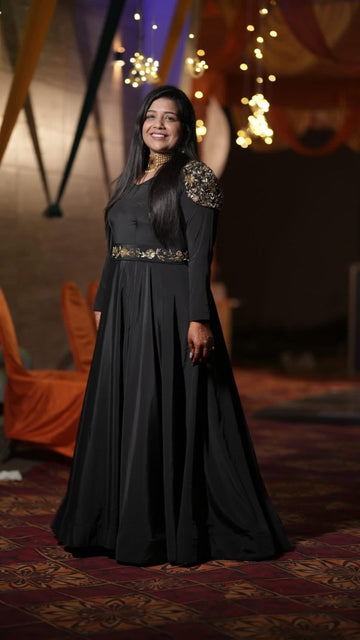 Classy Black Gown