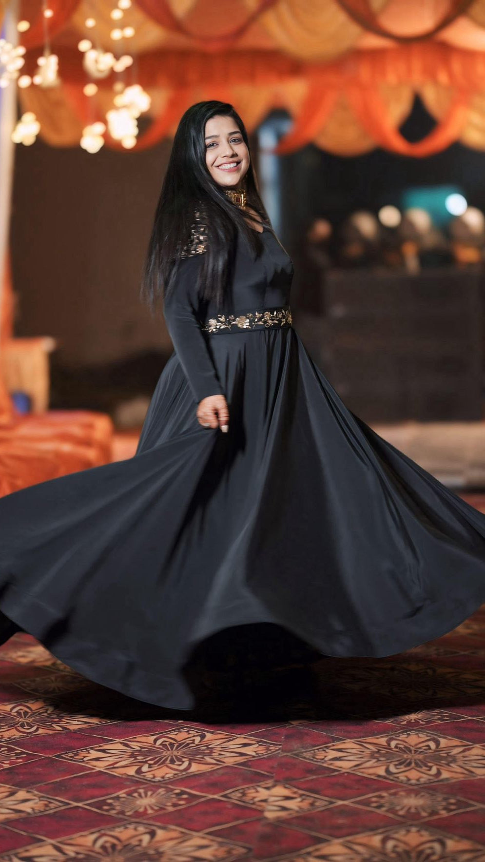 Classy Black Gown