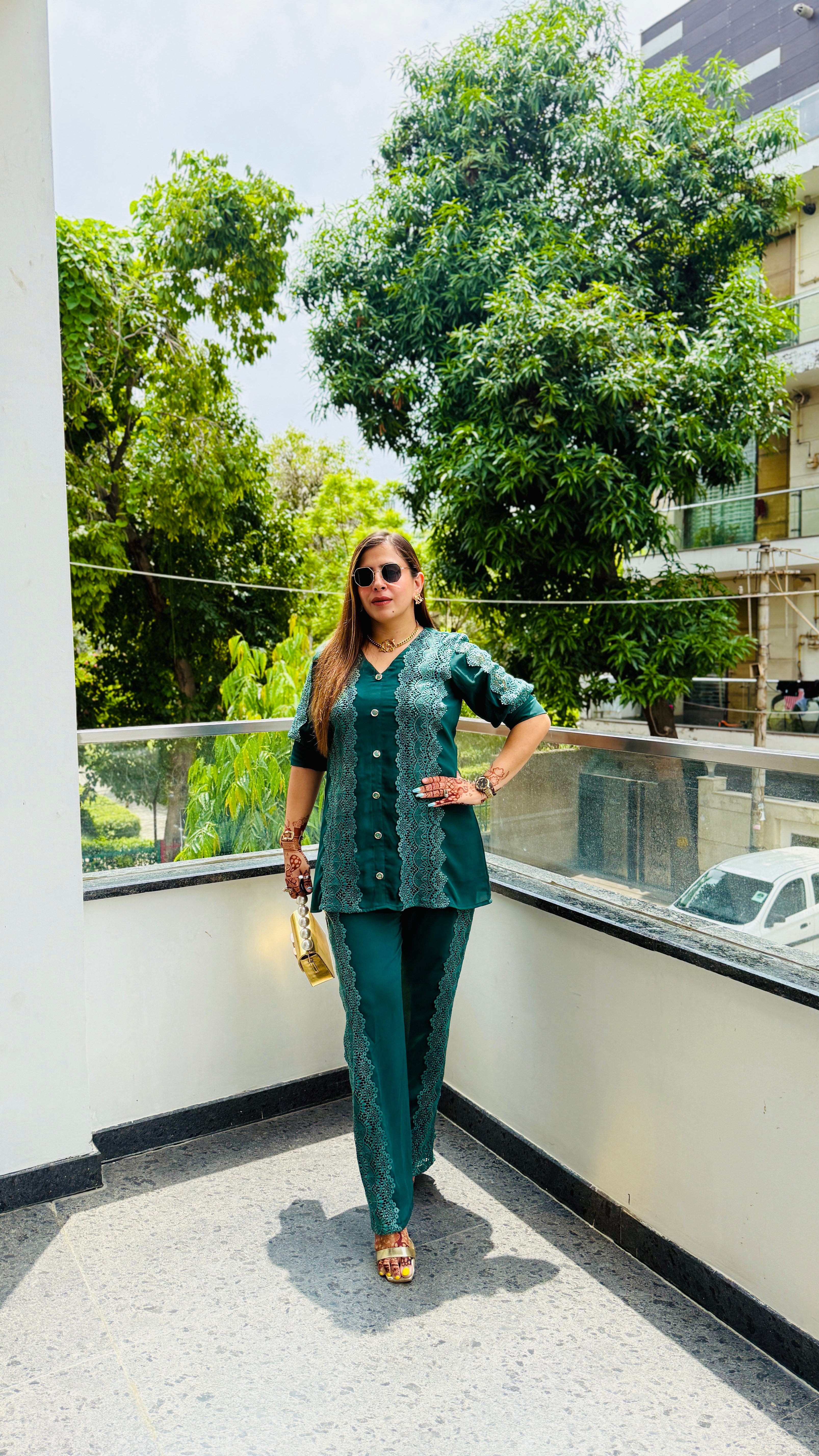 Green Vibes Only Co-Ord