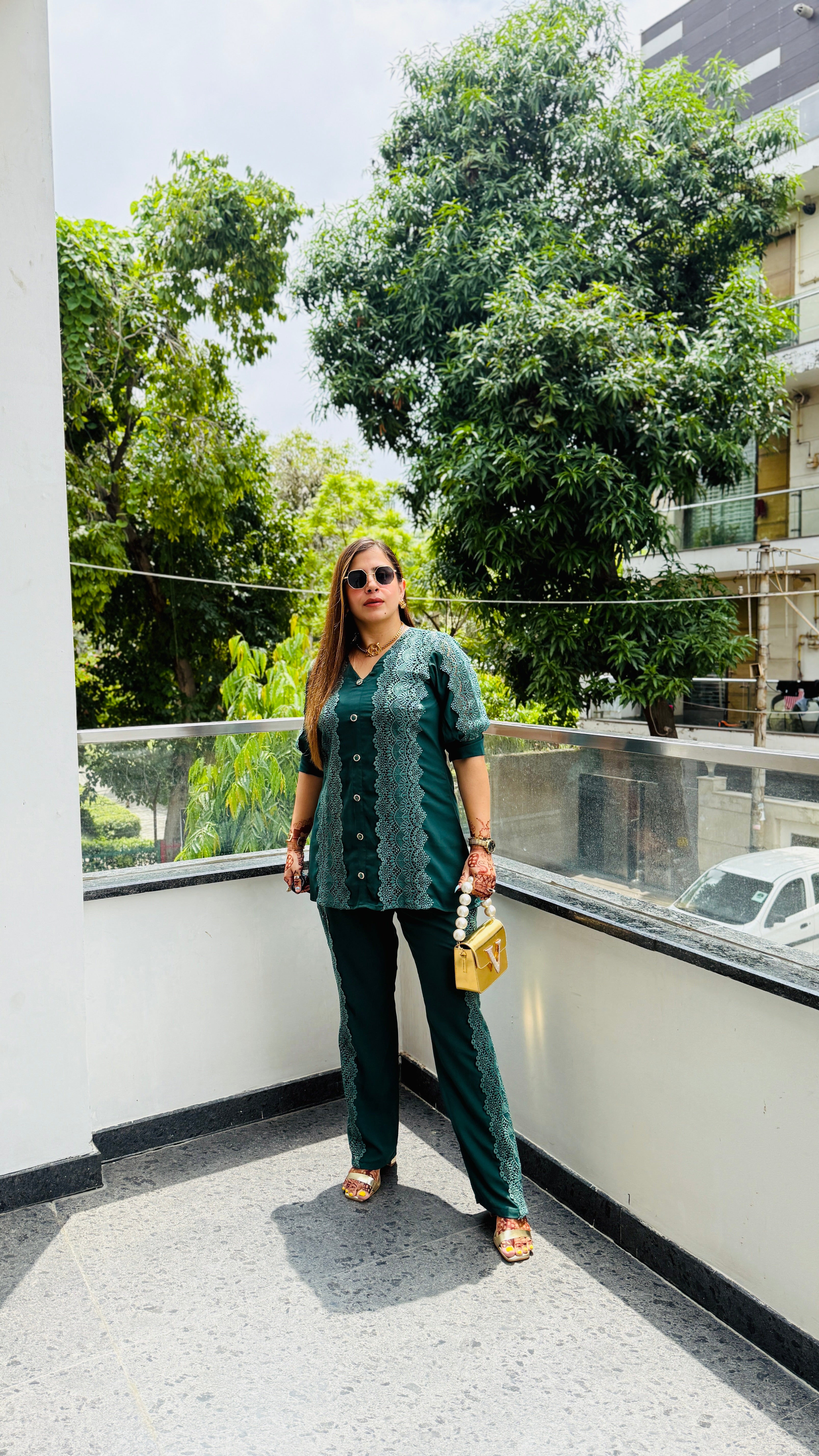 Green Vibes Only Co-Ord