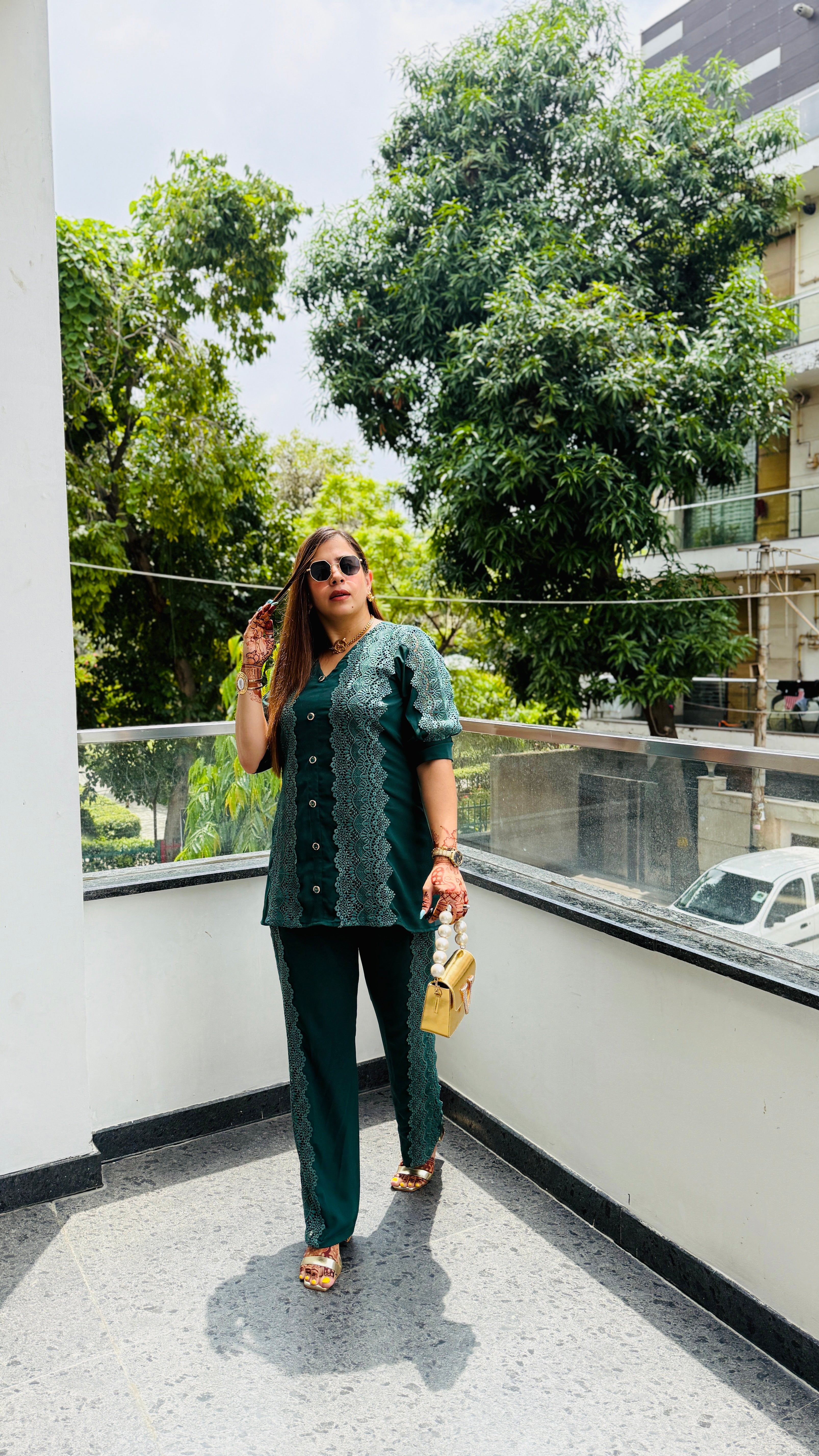 Green Vibes Only Co-Ord