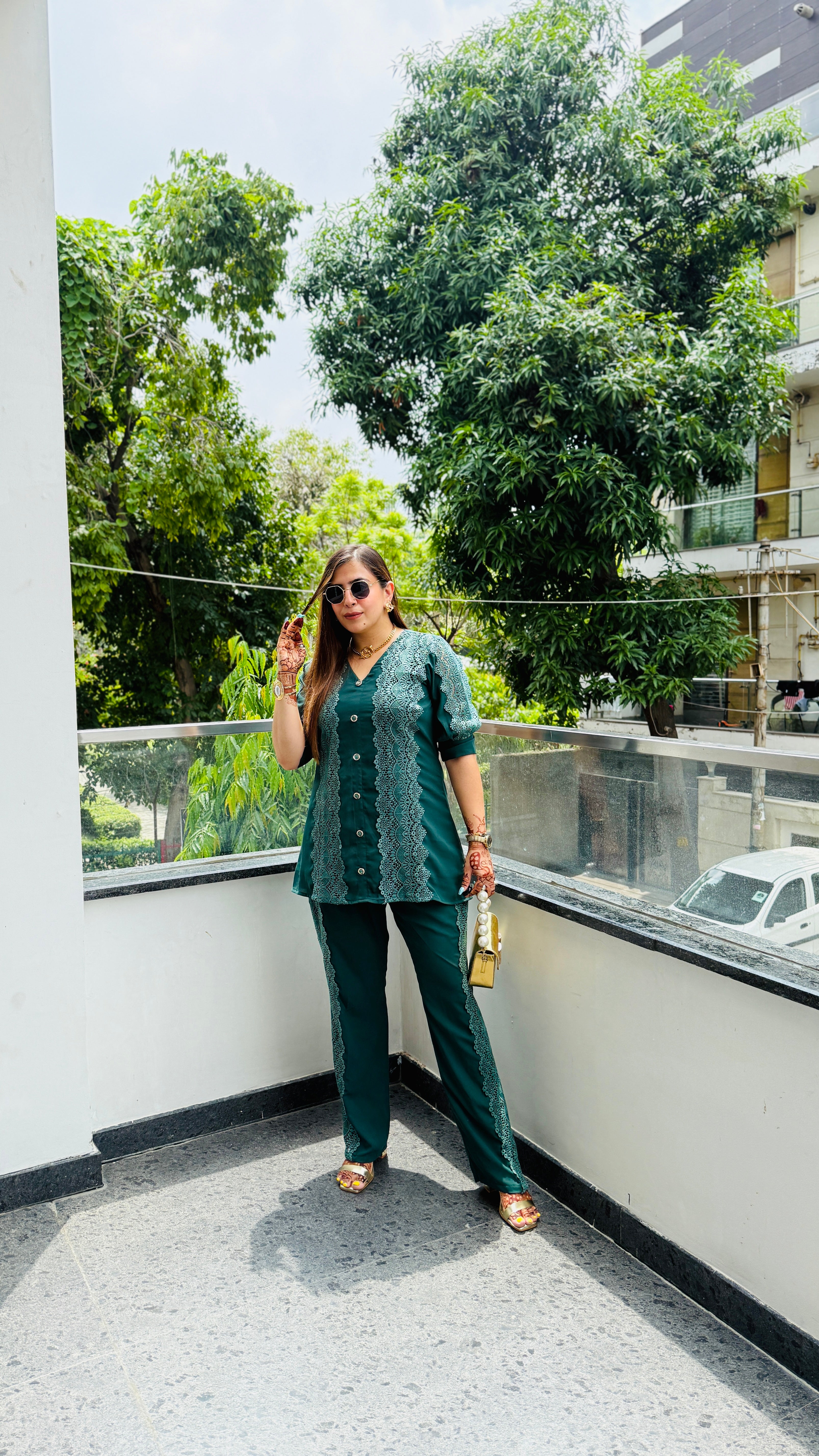 Green Vibes Only Co-Ord