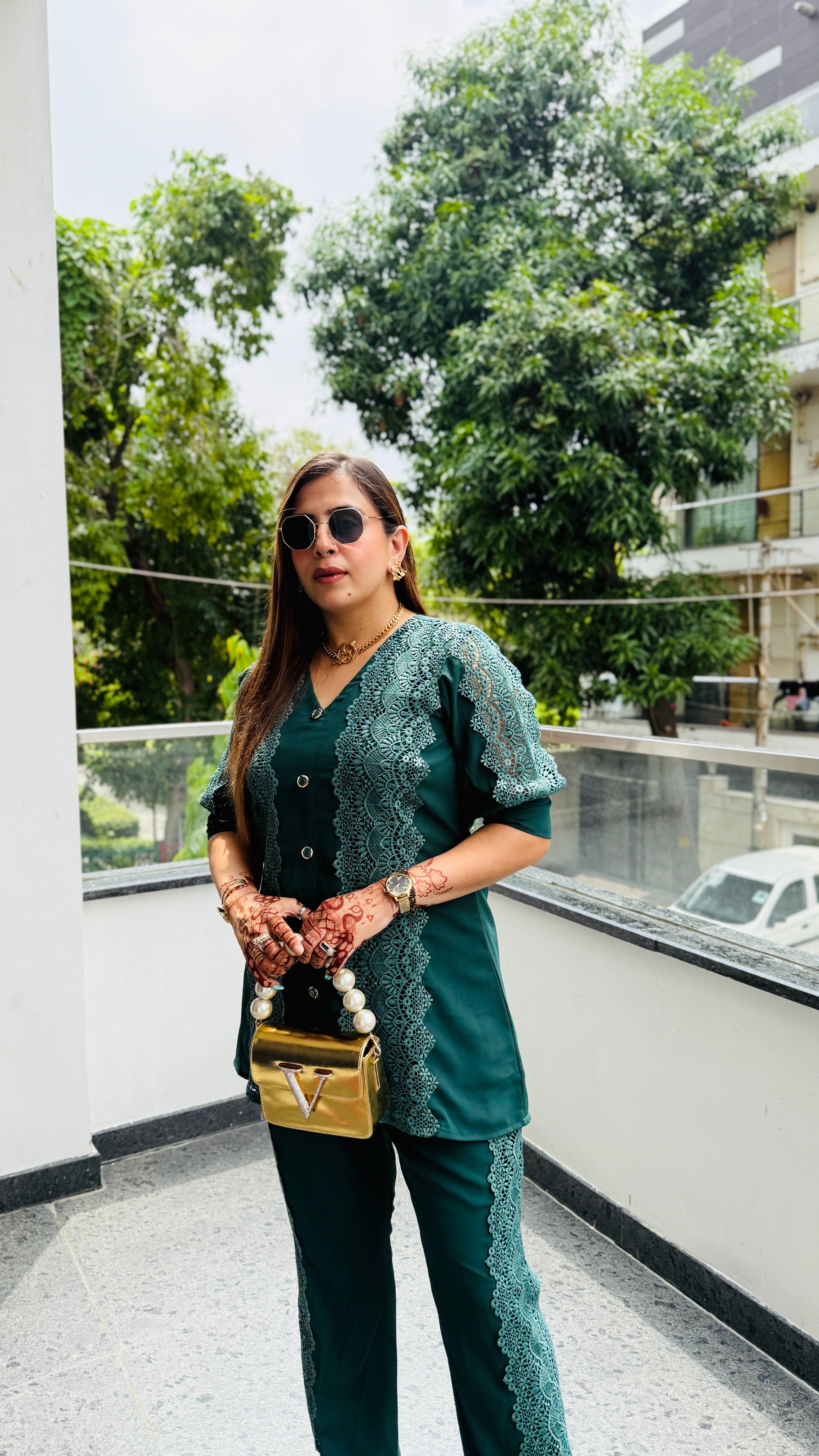 Green Vibes Only Co-Ord