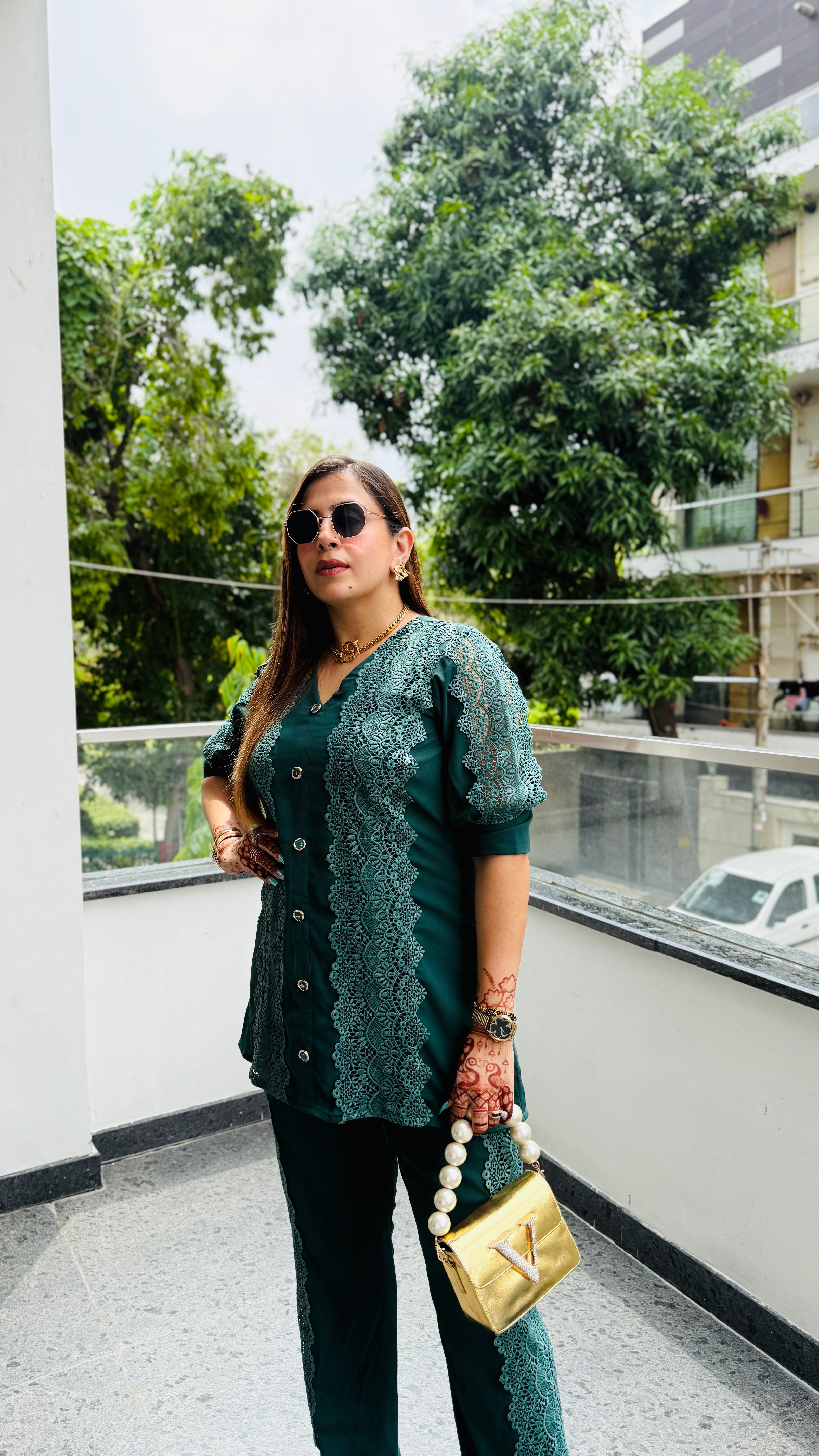 Green Vibes Only Co-Ord