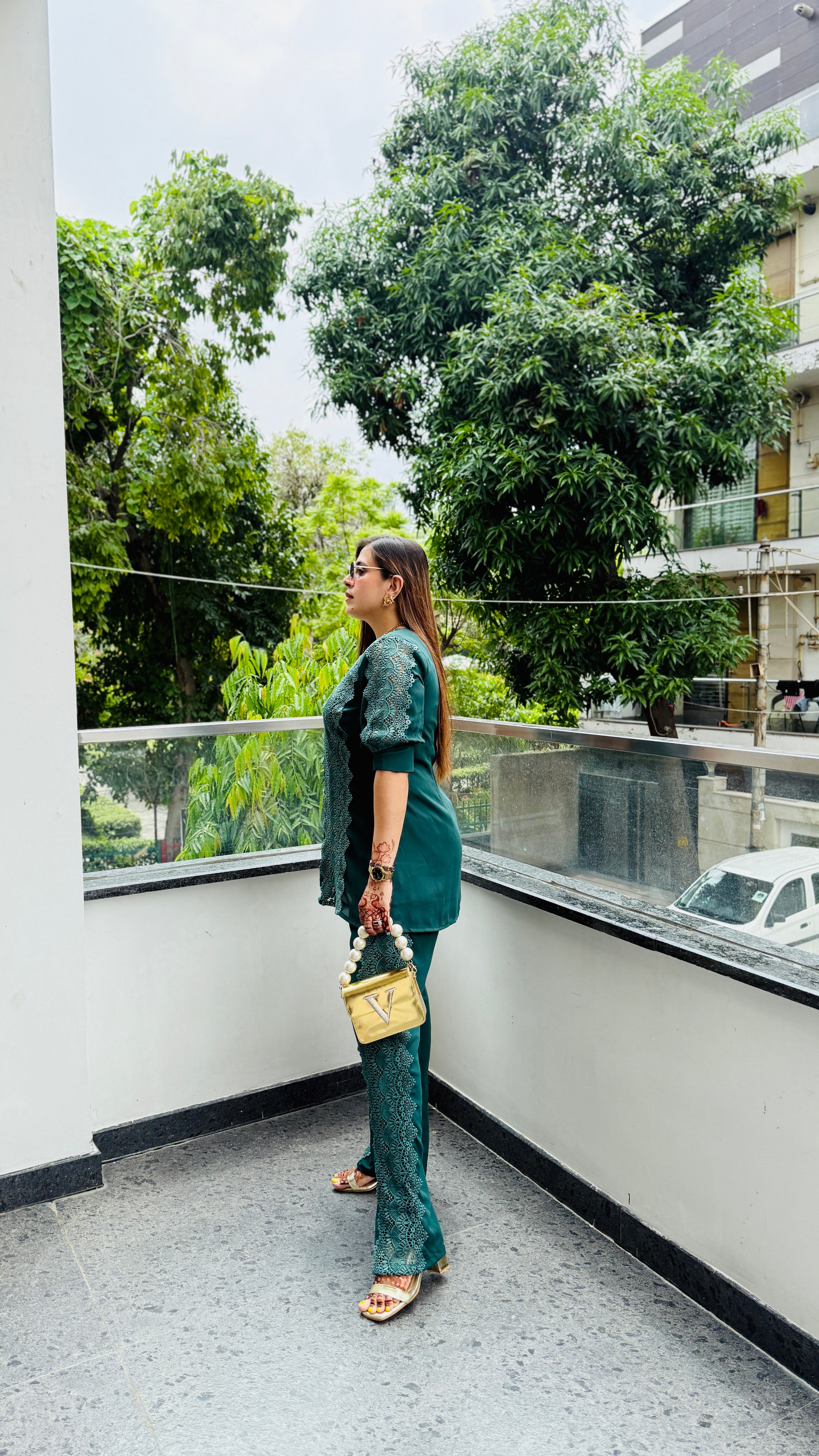 Green Vibes Only Co-Ord