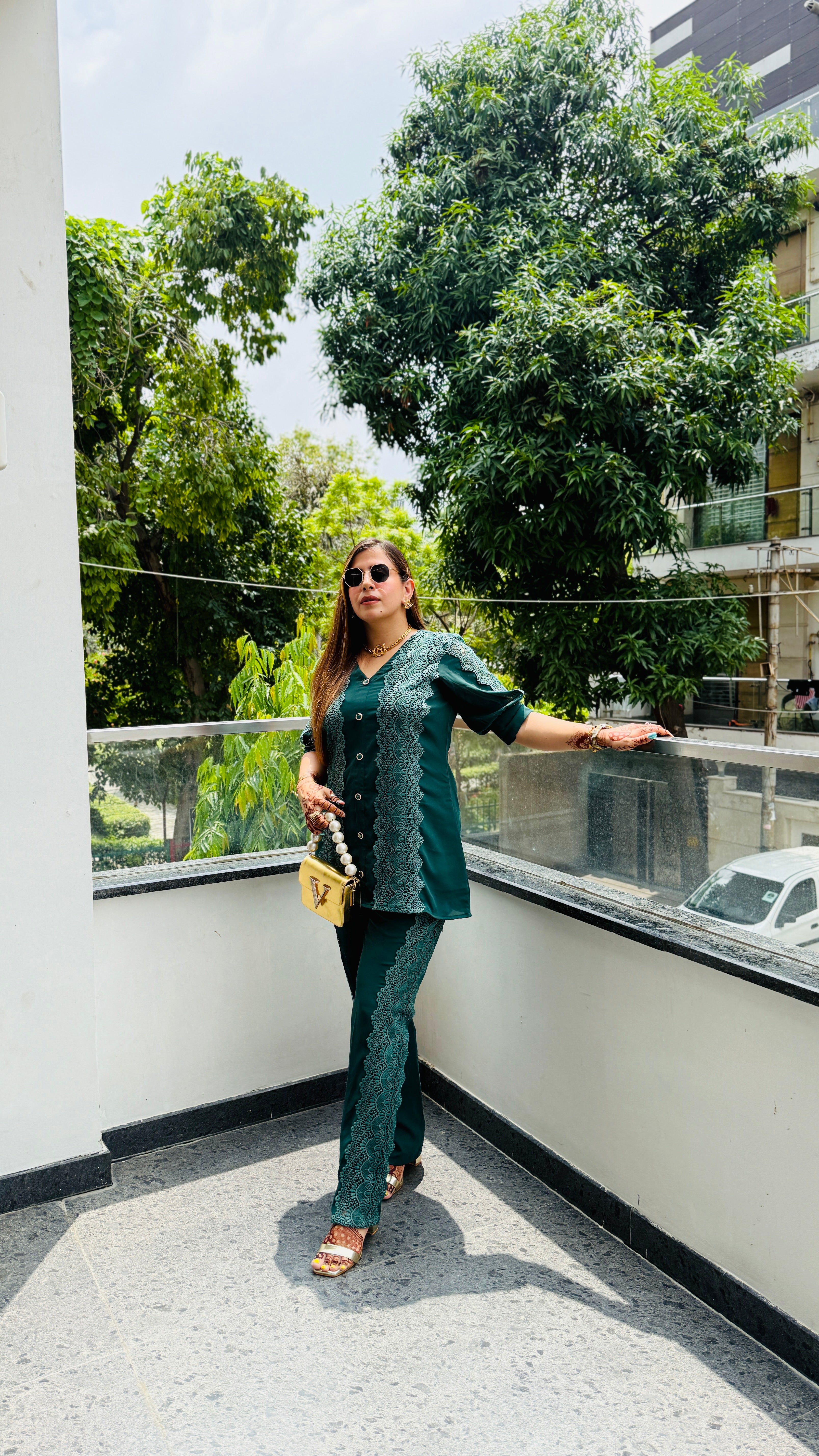 Green Vibes Only Co-Ord