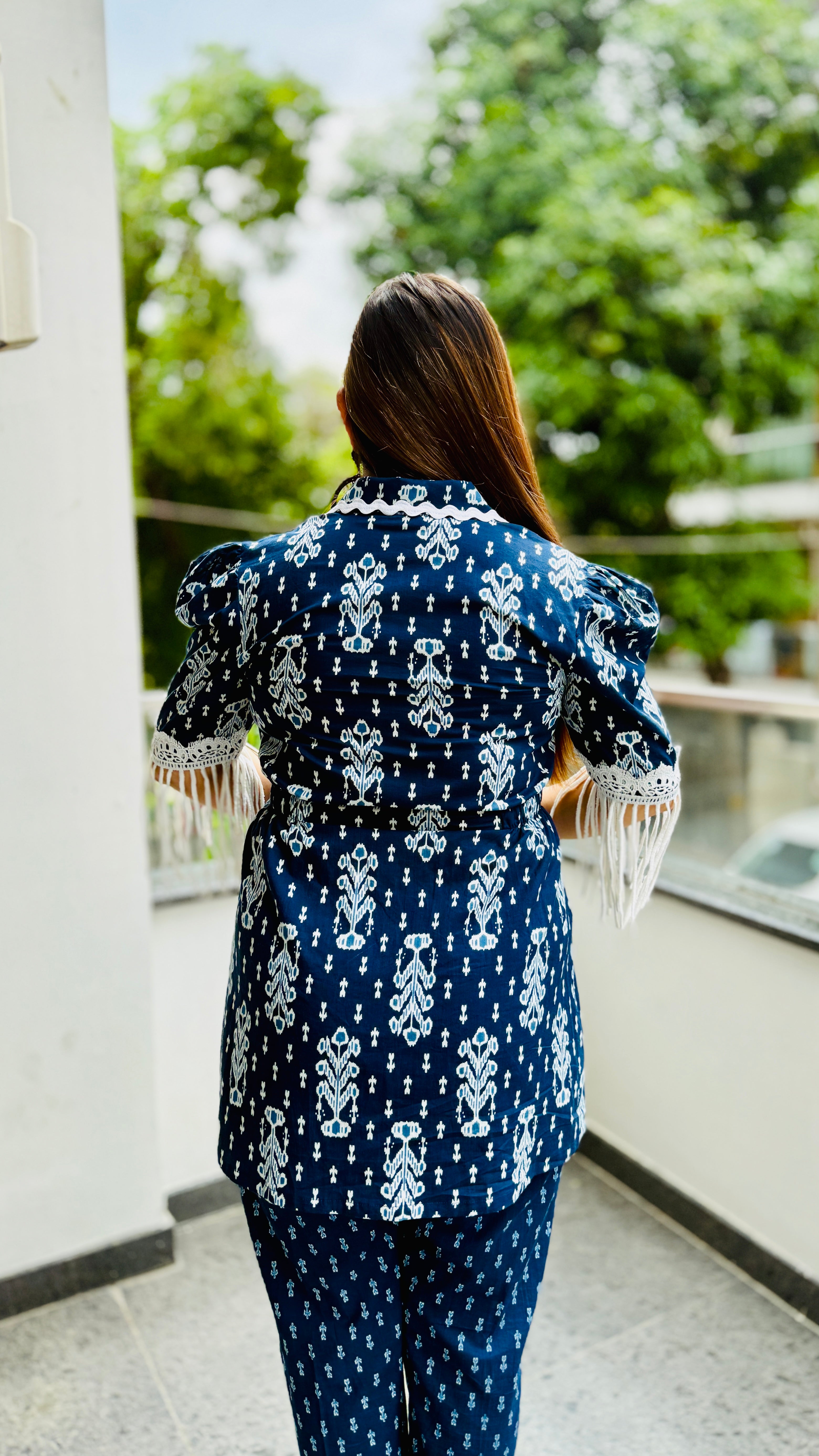 Drama in Blue Co-Ord