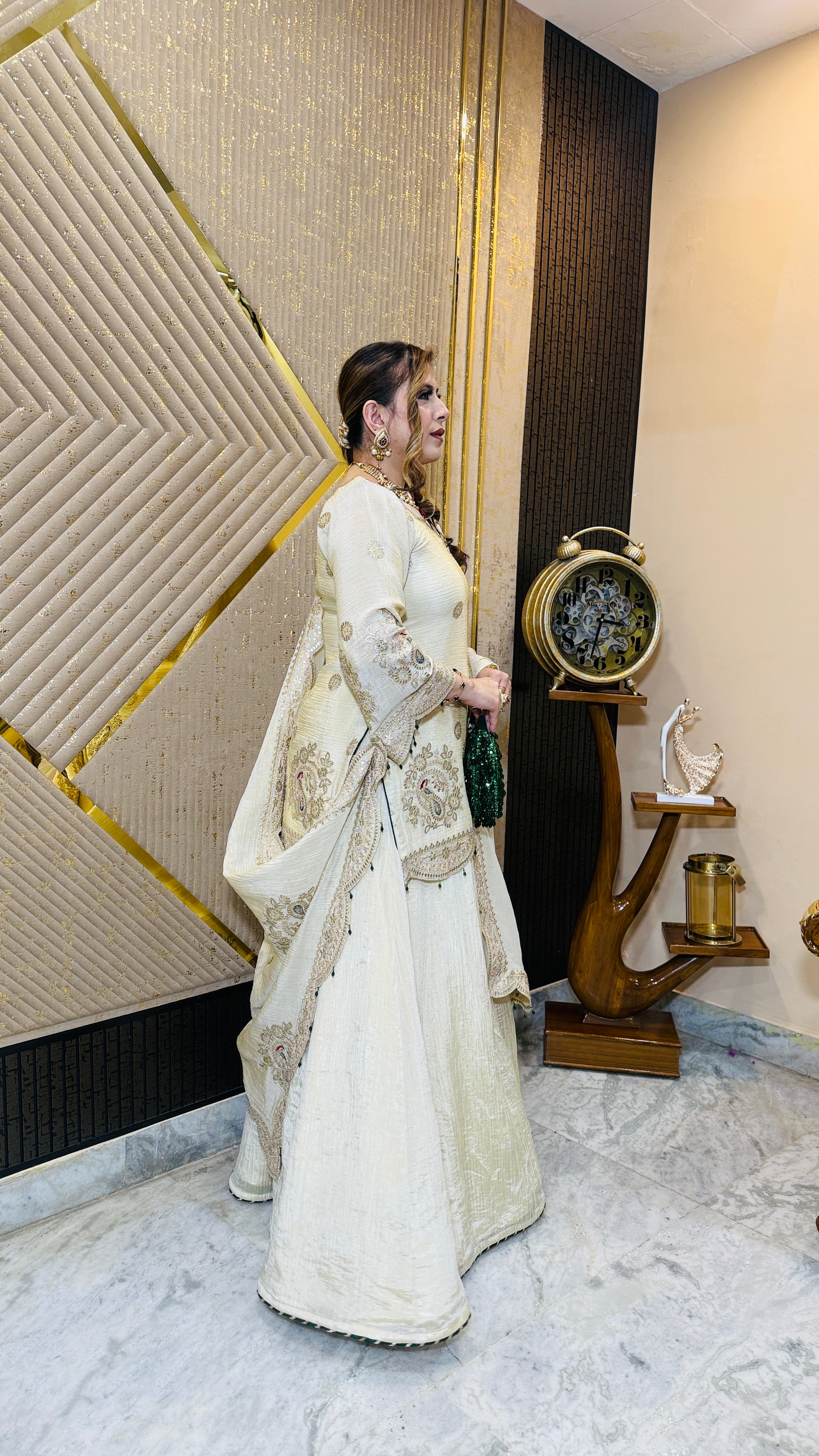 Bird Eye Lehenga Set