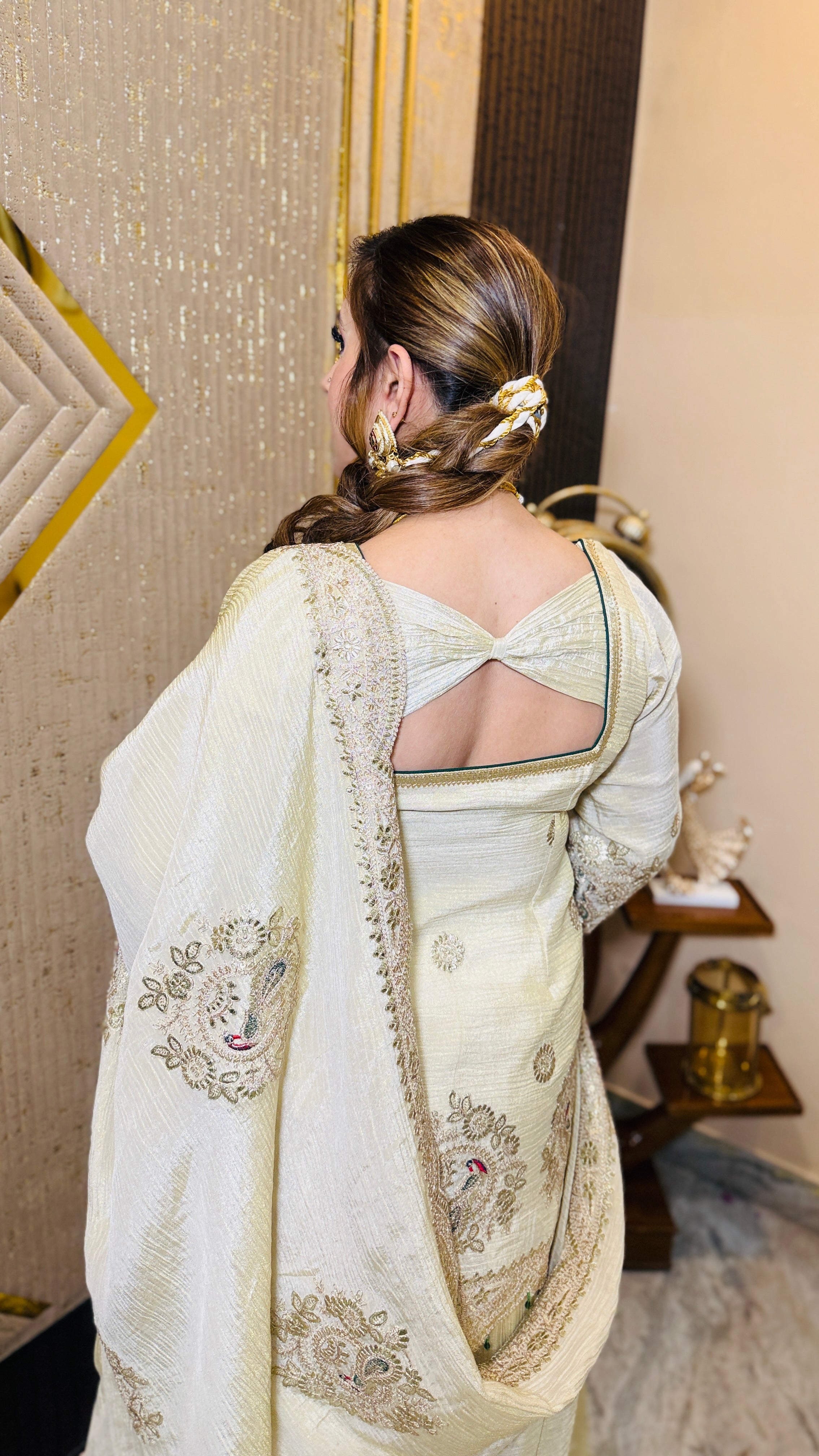 Bird Eye Lehenga Set