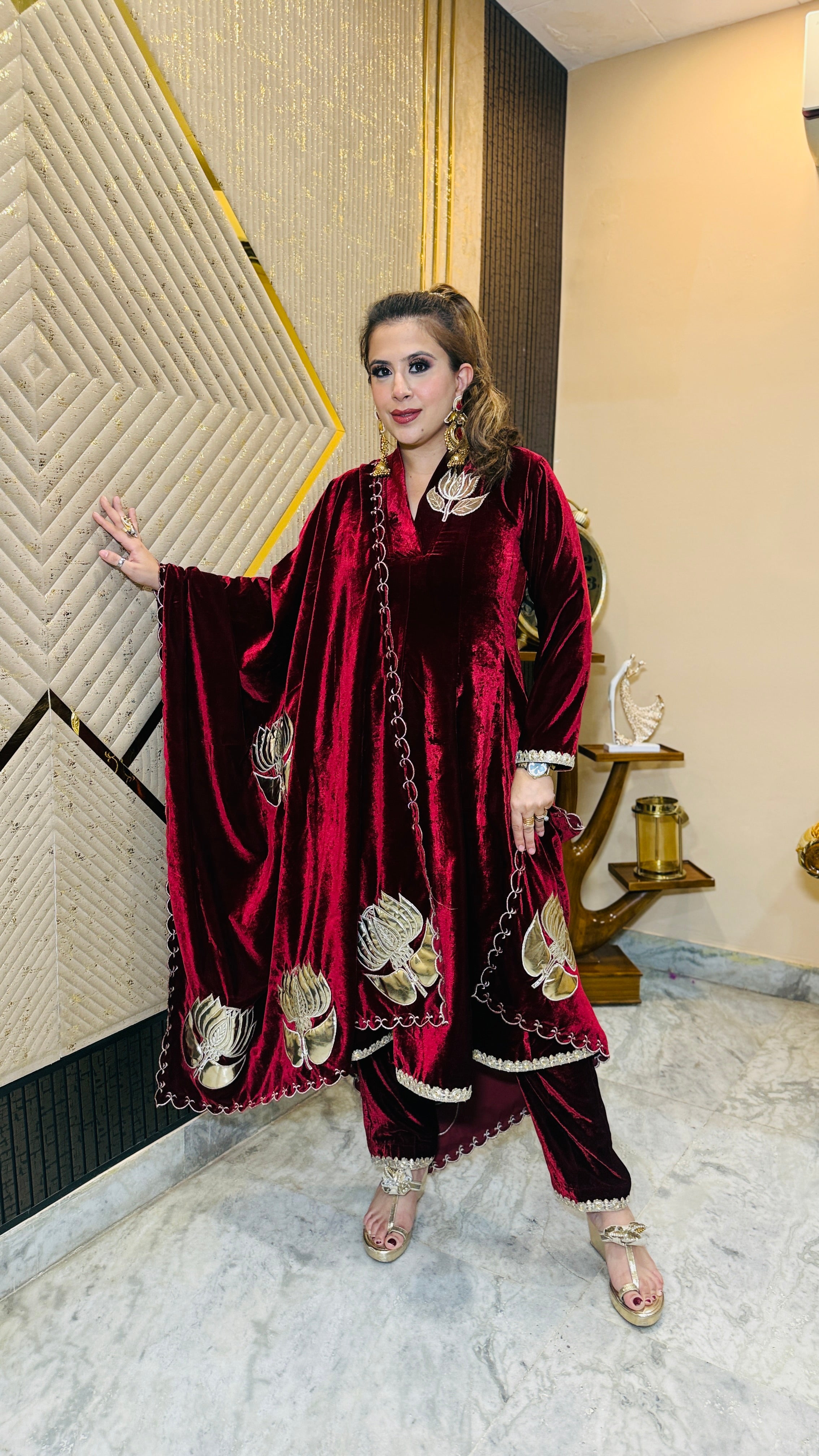 Lotus Panache Velvet Suit