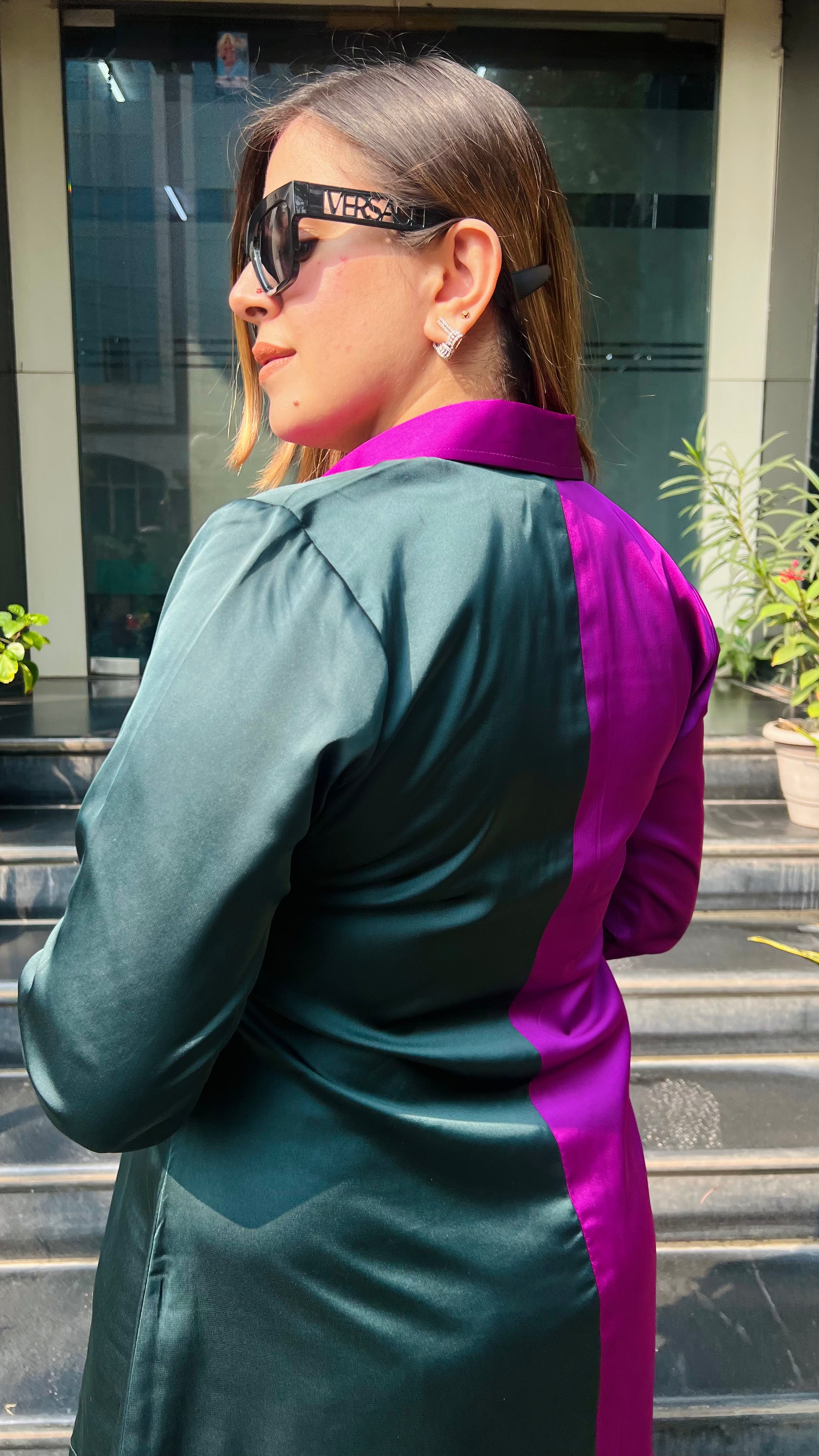 Dual Love Italian Satin Co-ord