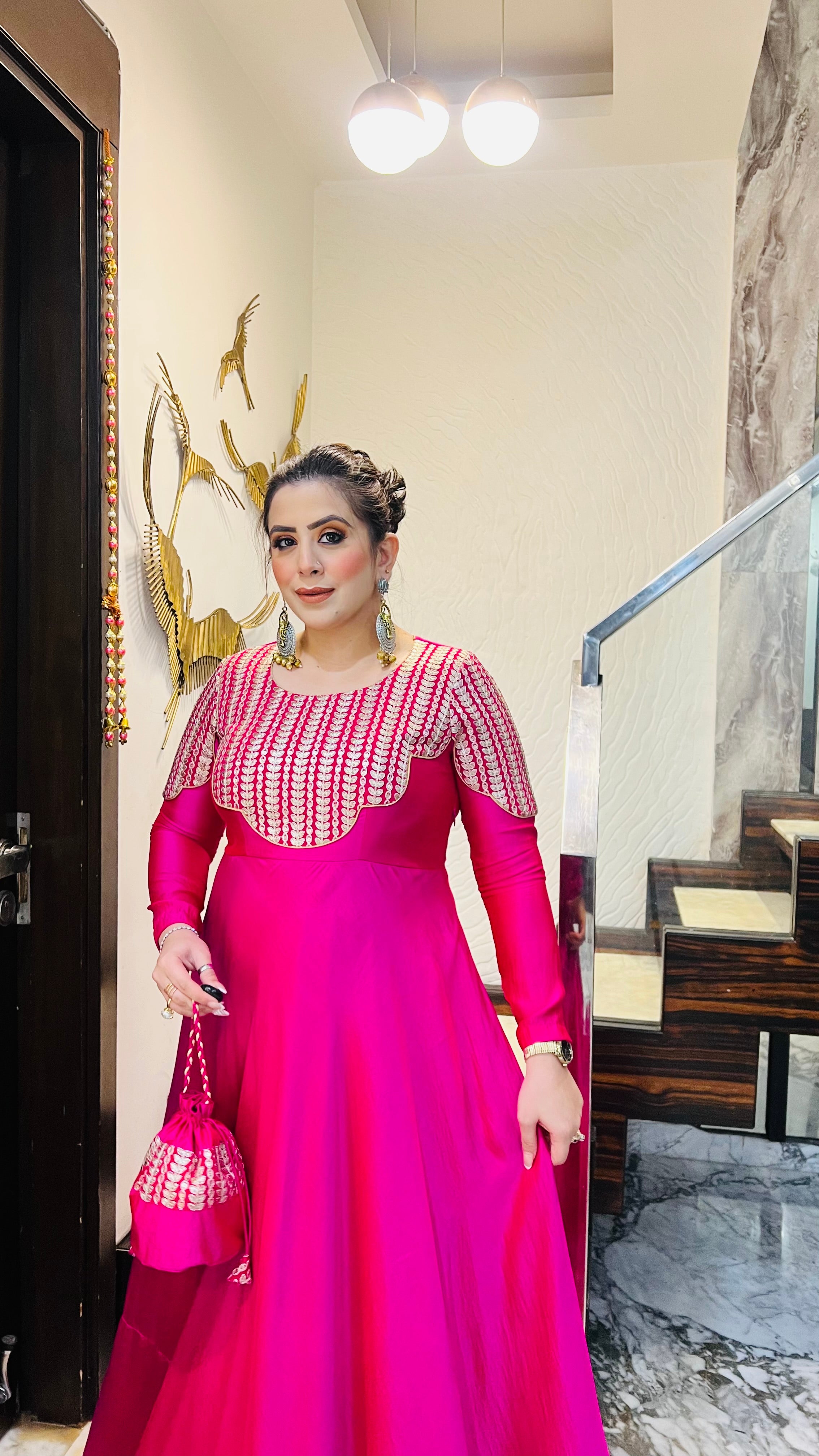 Jaipur ka Gota Winter Gown