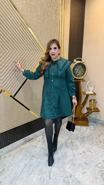 Green Visa Birthday Dress