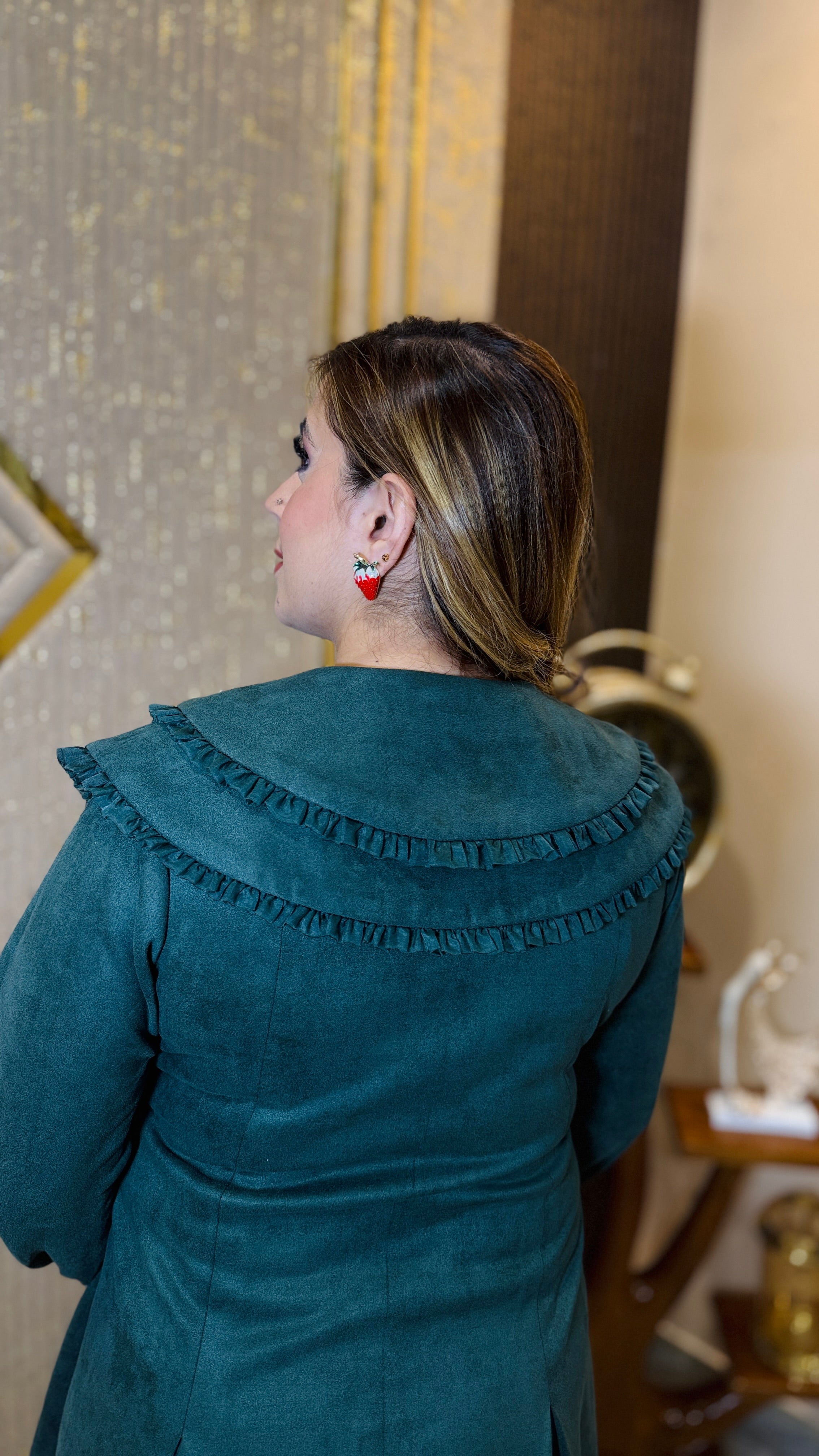 Green Visa Birthday Dress