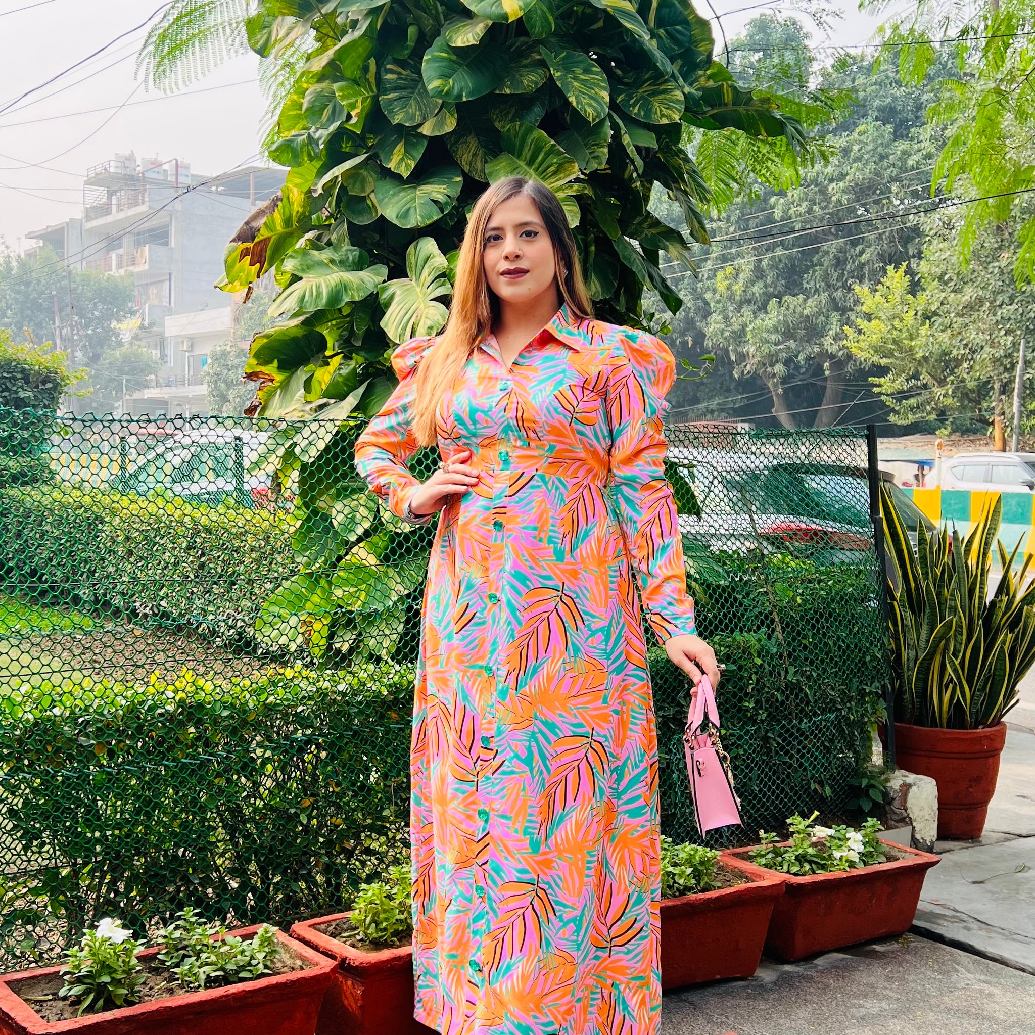 Pink Coral Reef Maxi