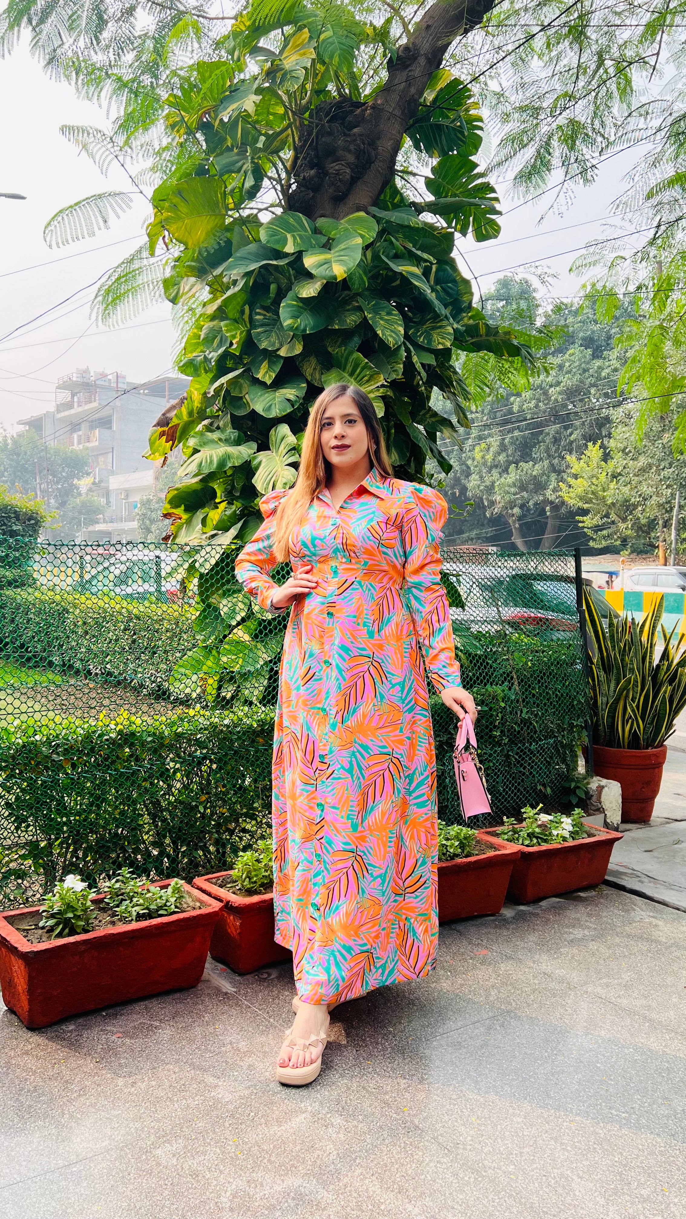 Pink Coral Reef Maxi