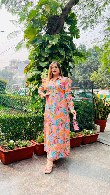 Pink Coral Reef Maxi