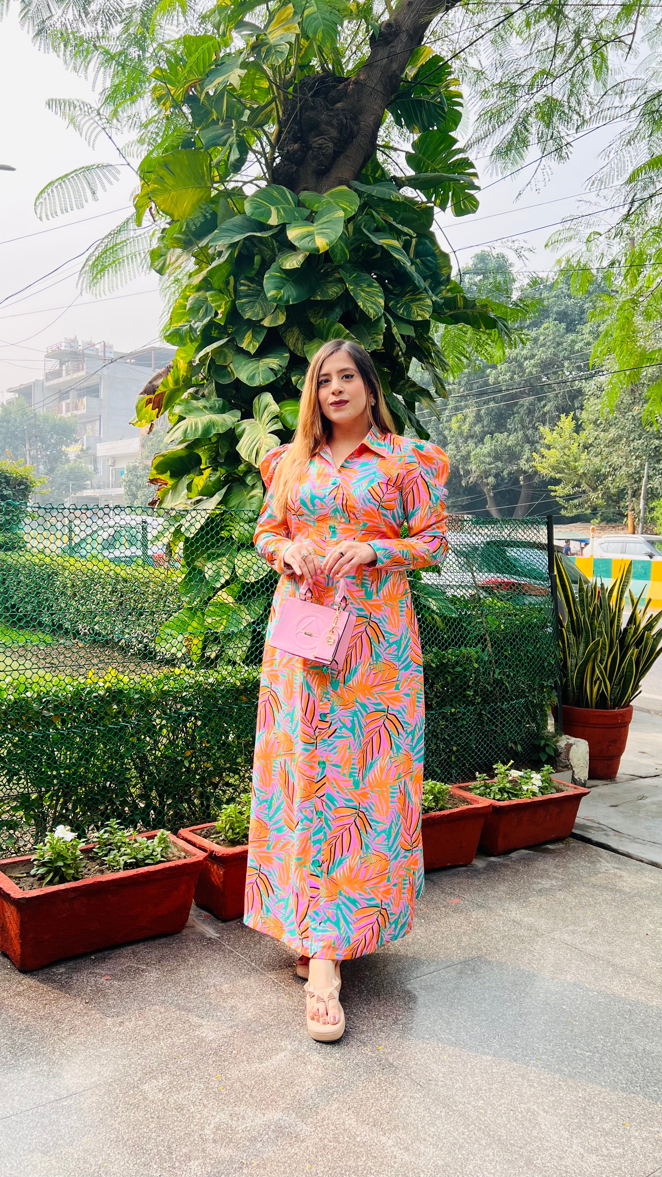 Pink Coral Reef Maxi