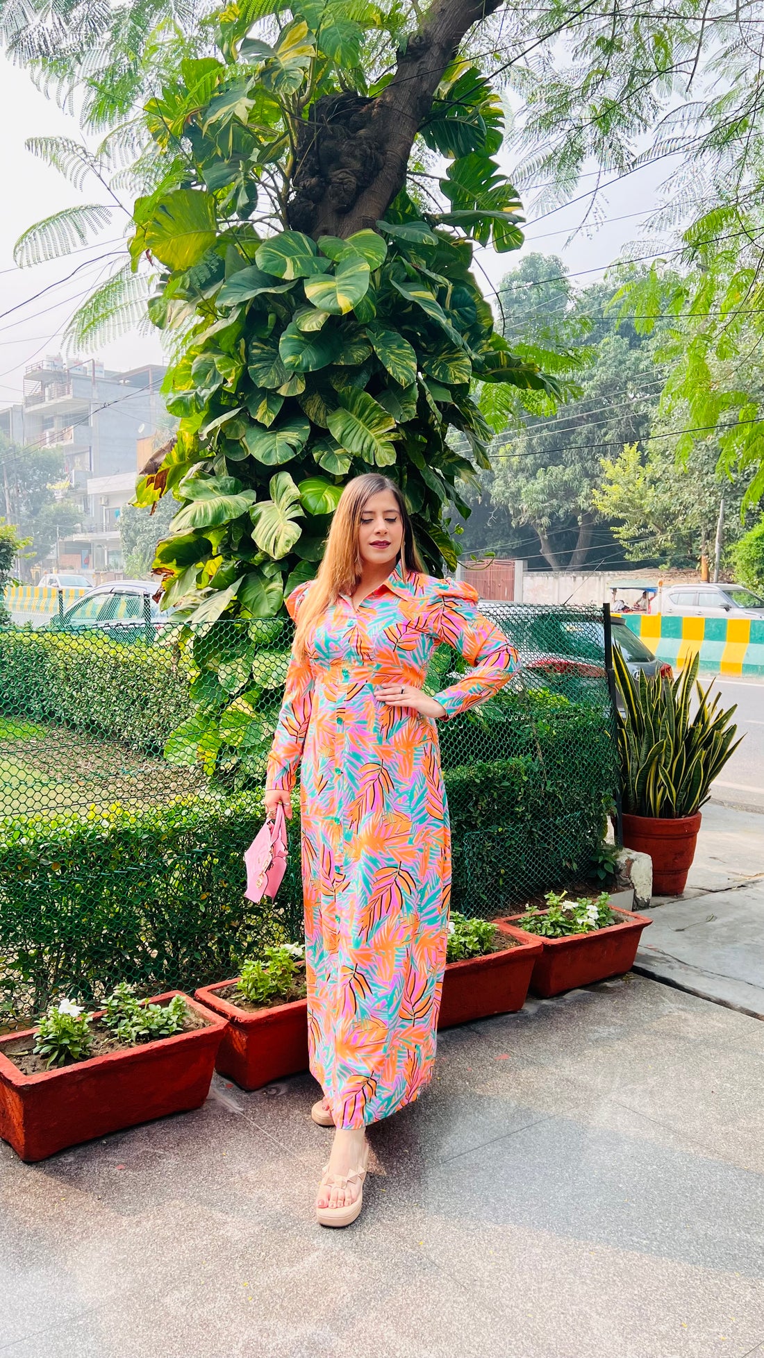 Pink Coral Reef Maxi