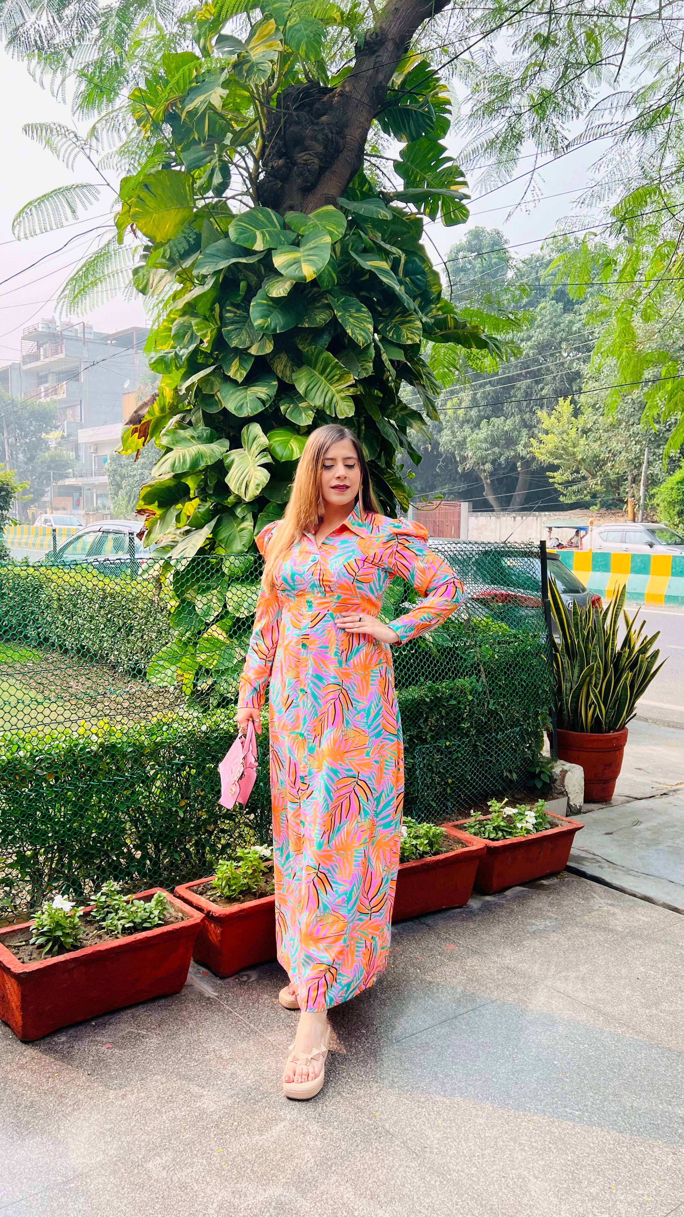 Pink Coral Reef Maxi