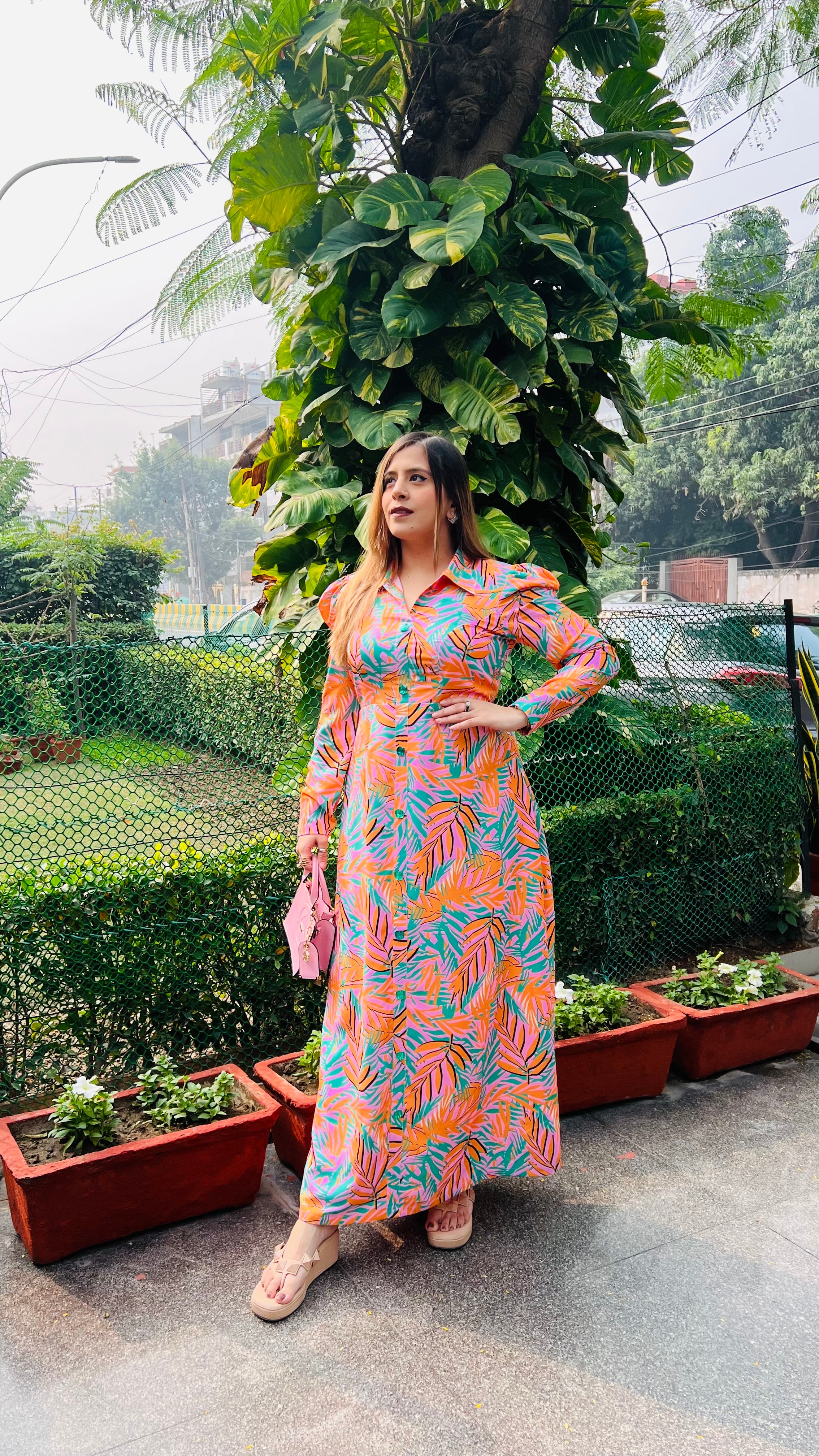 Pink Coral Reef Maxi