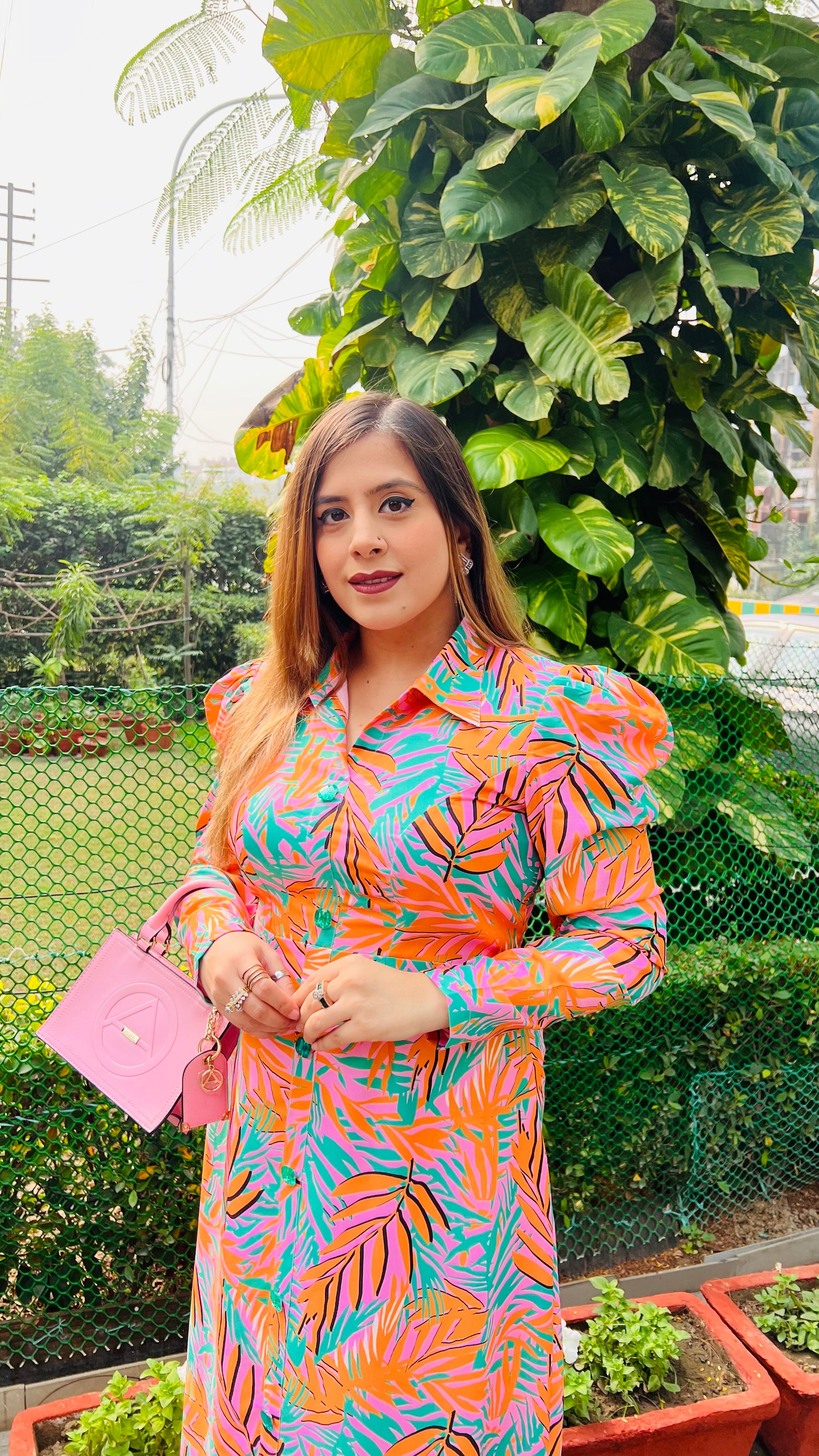 Pink Coral Reef Maxi