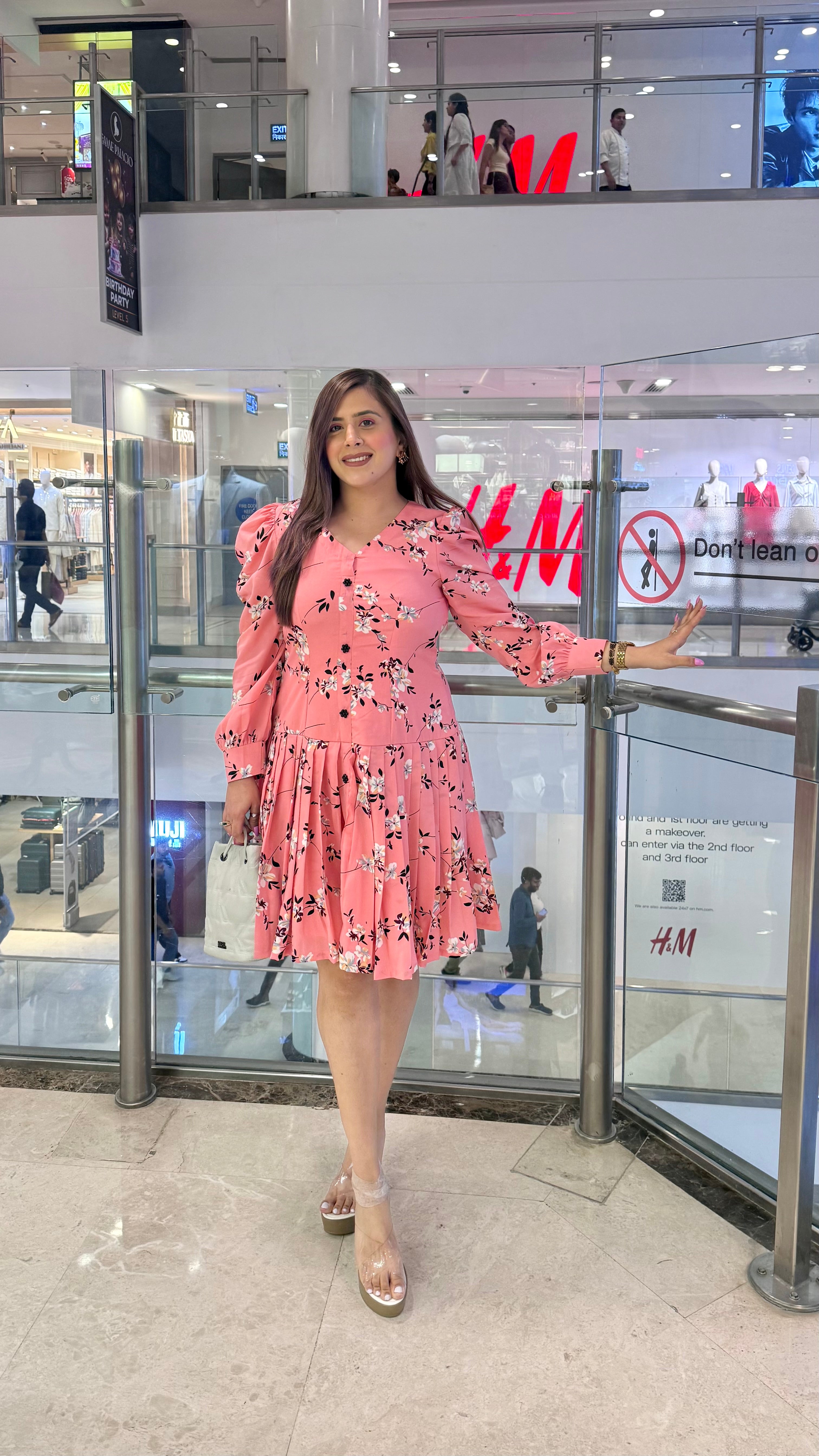 Pinklicious Flower Dress