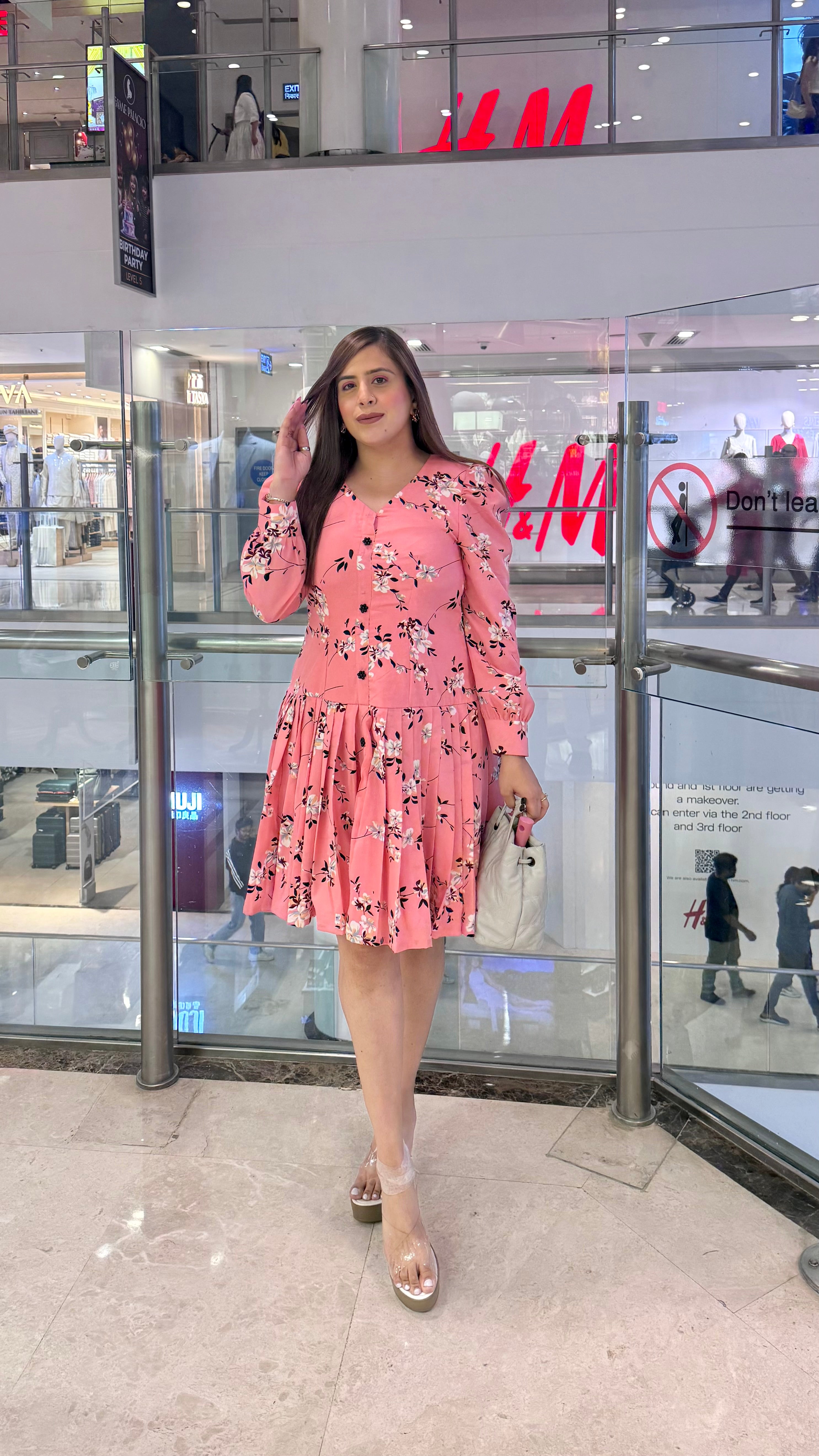 Pinklicious Flower Dress