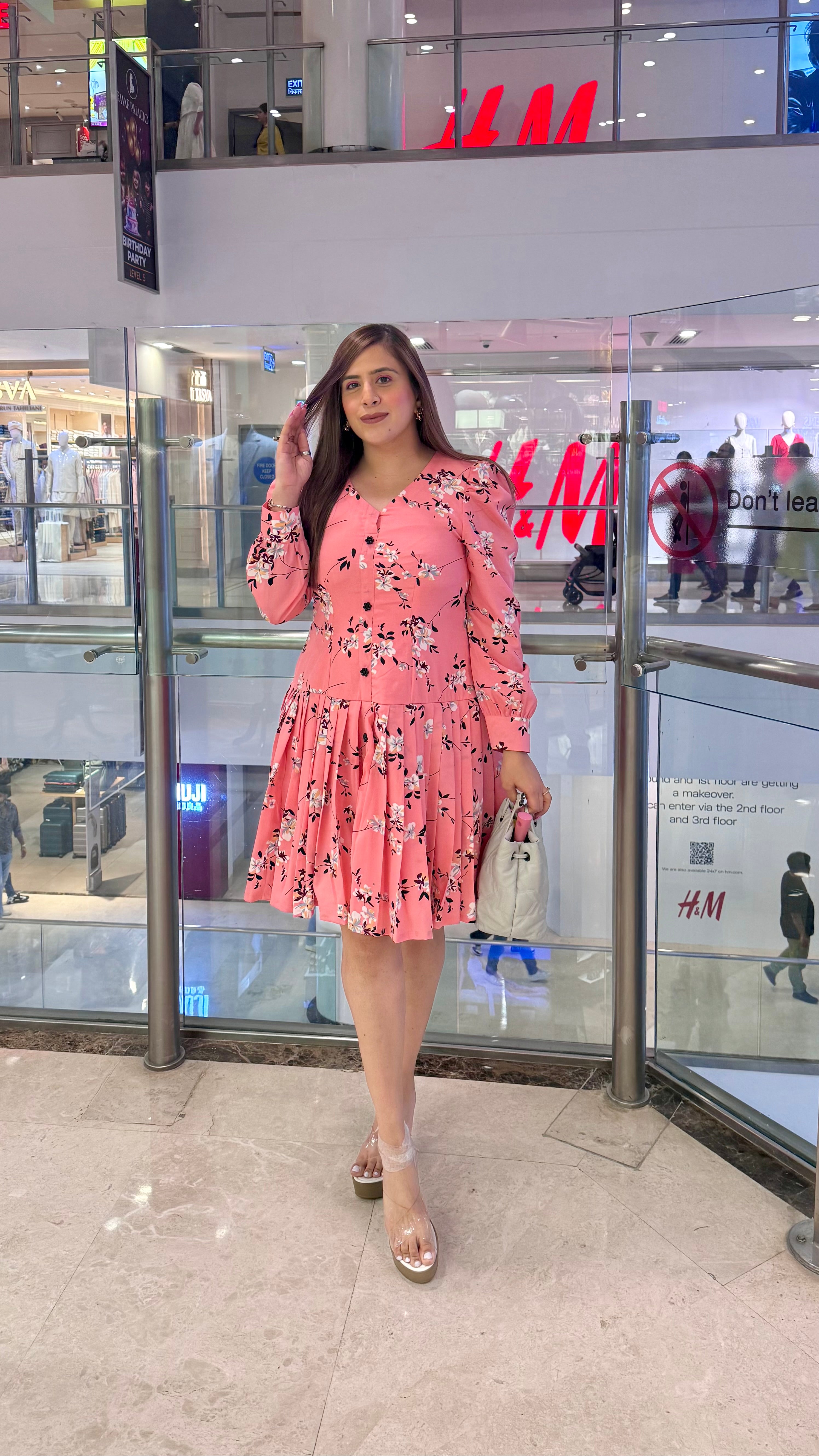 Pinklicious Flower Dress